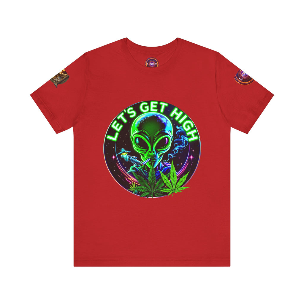 LD&P Apparel Designs Alien lets get high
