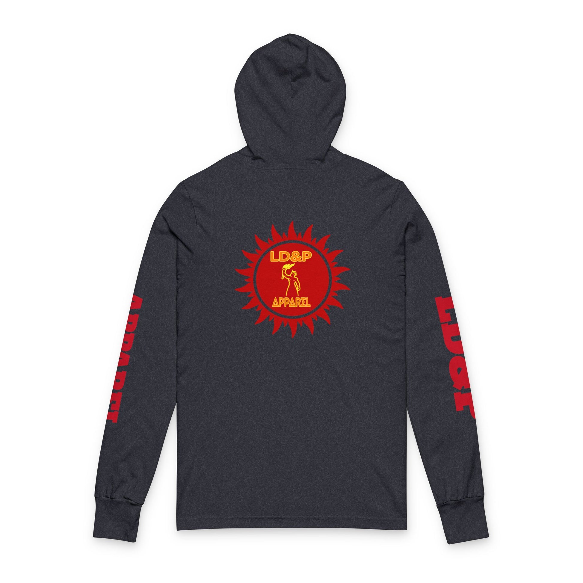 Unisex Hooded Long Sleeve Tee LD&P APPAREL Design