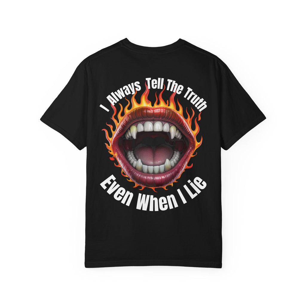 Garment-Dyed T-shirt Bad Liar Design