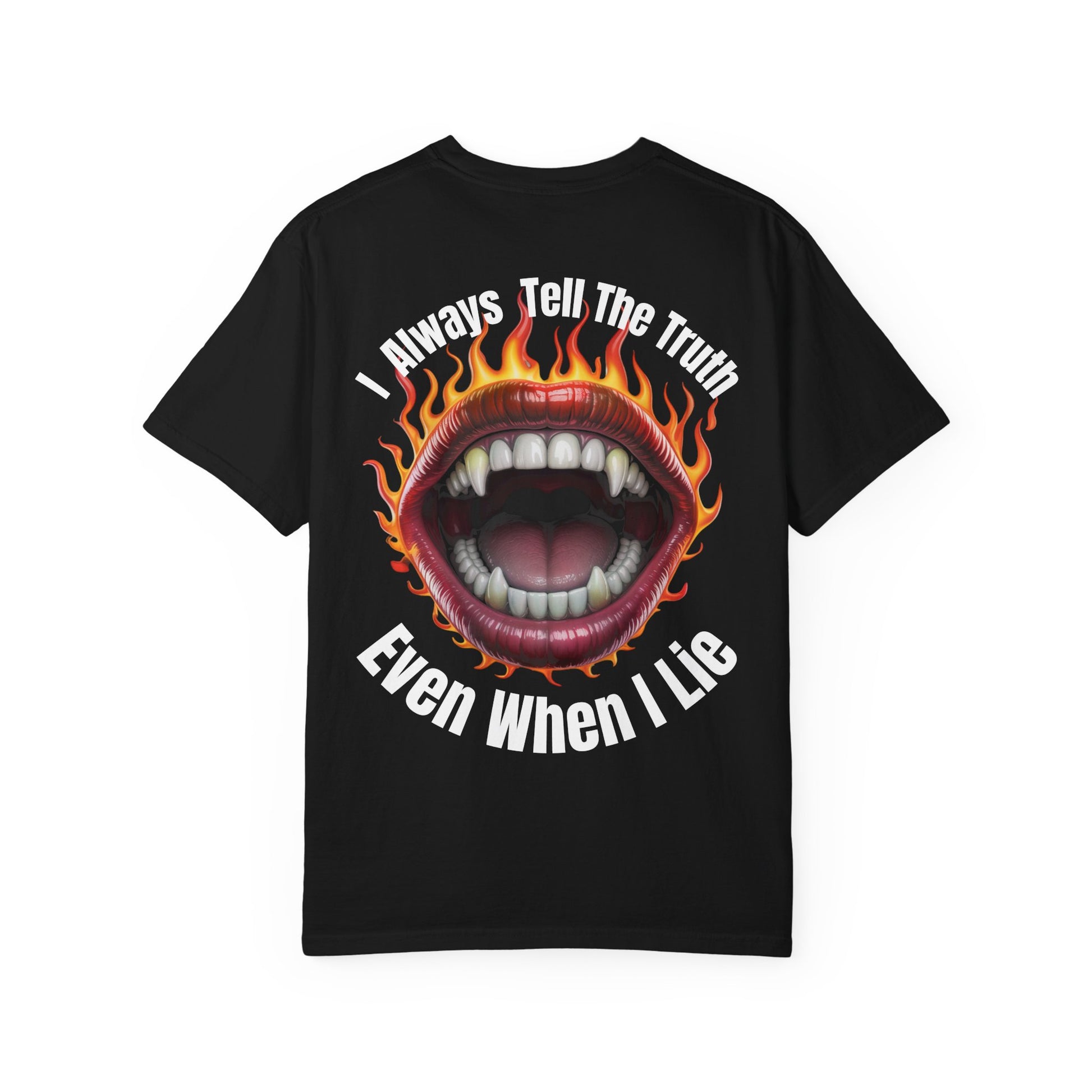 Garment-Dyed T-shirt Bad Liar Design