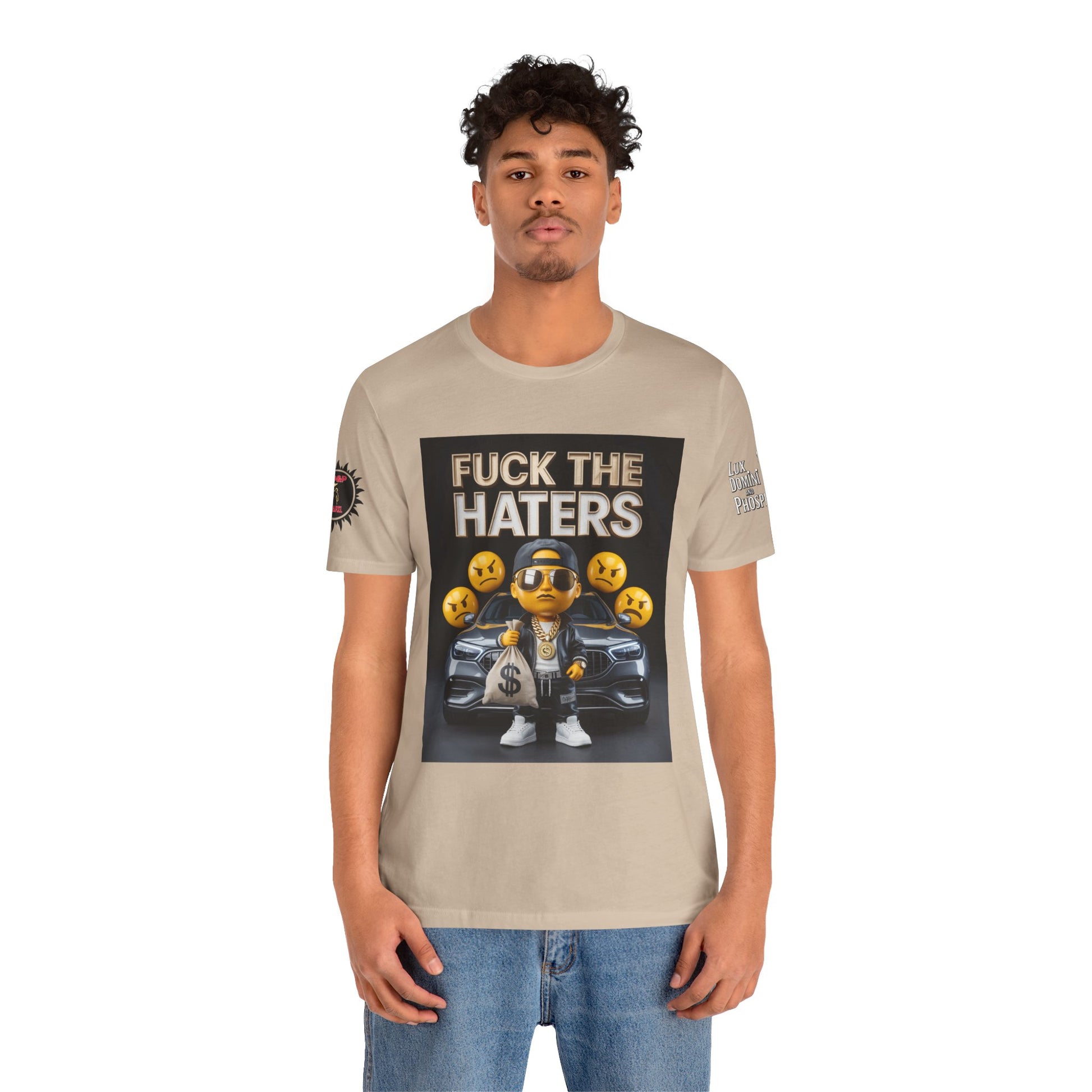 Fuck the Haters Unisex Tee - Bold Graphic Motivational Shirt