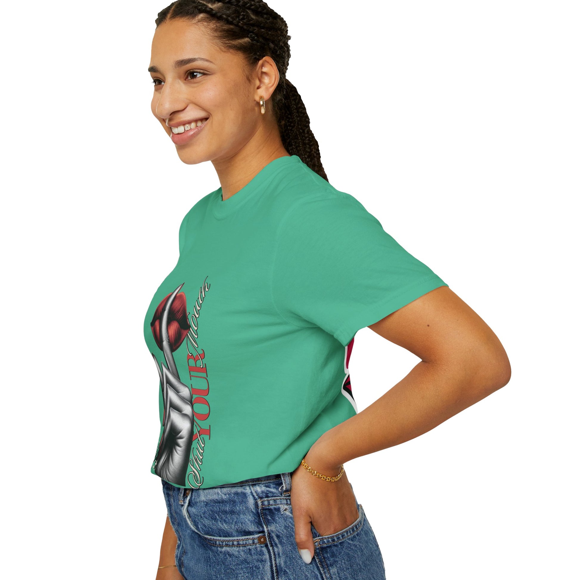 Dyed T-shirt - Big Moma Print