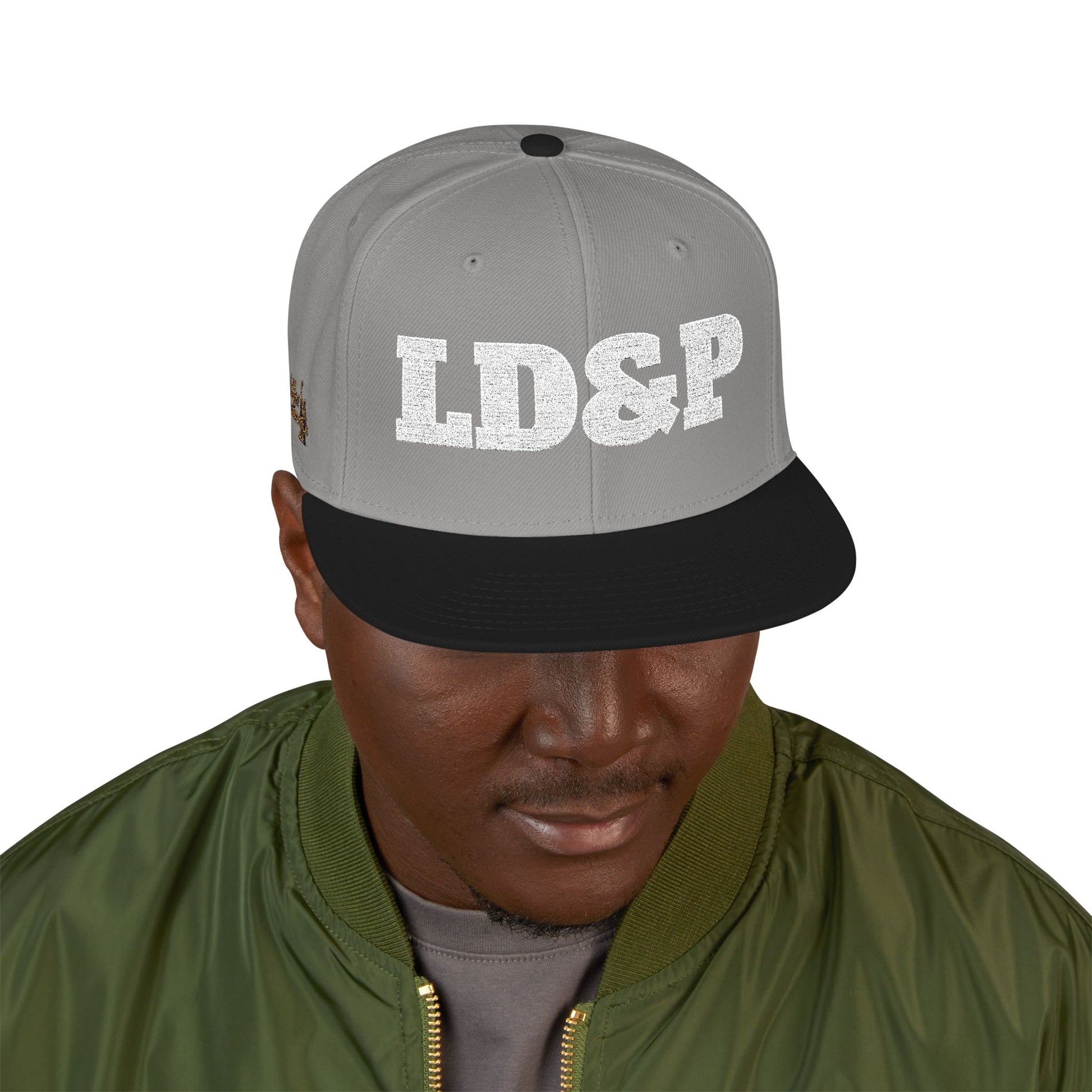 Embroidered Snapback Cap - LD&P Apparel Design 2