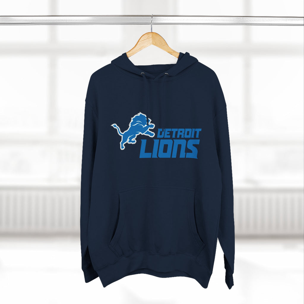 Fleece Hoodie NFL Team DET Design