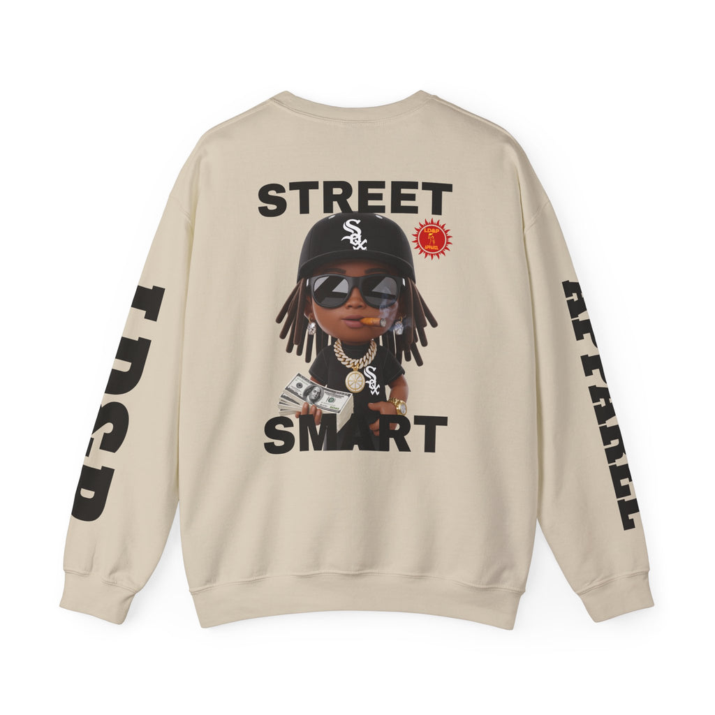 Street Smart Crewneck Sweatshirt - Urban Casual Wear