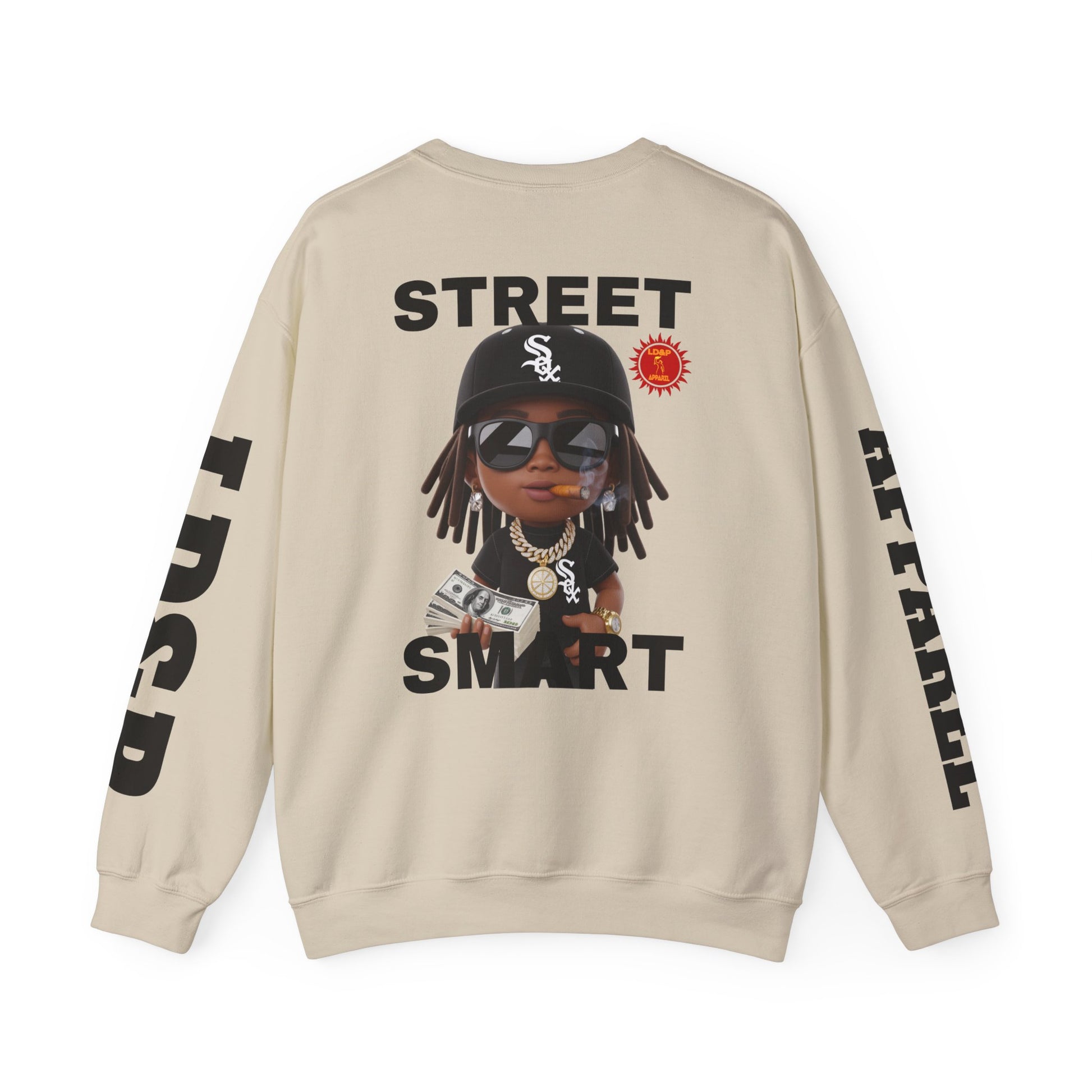 Street Smart Crewneck Sweatshirt - Urban Casual Wear