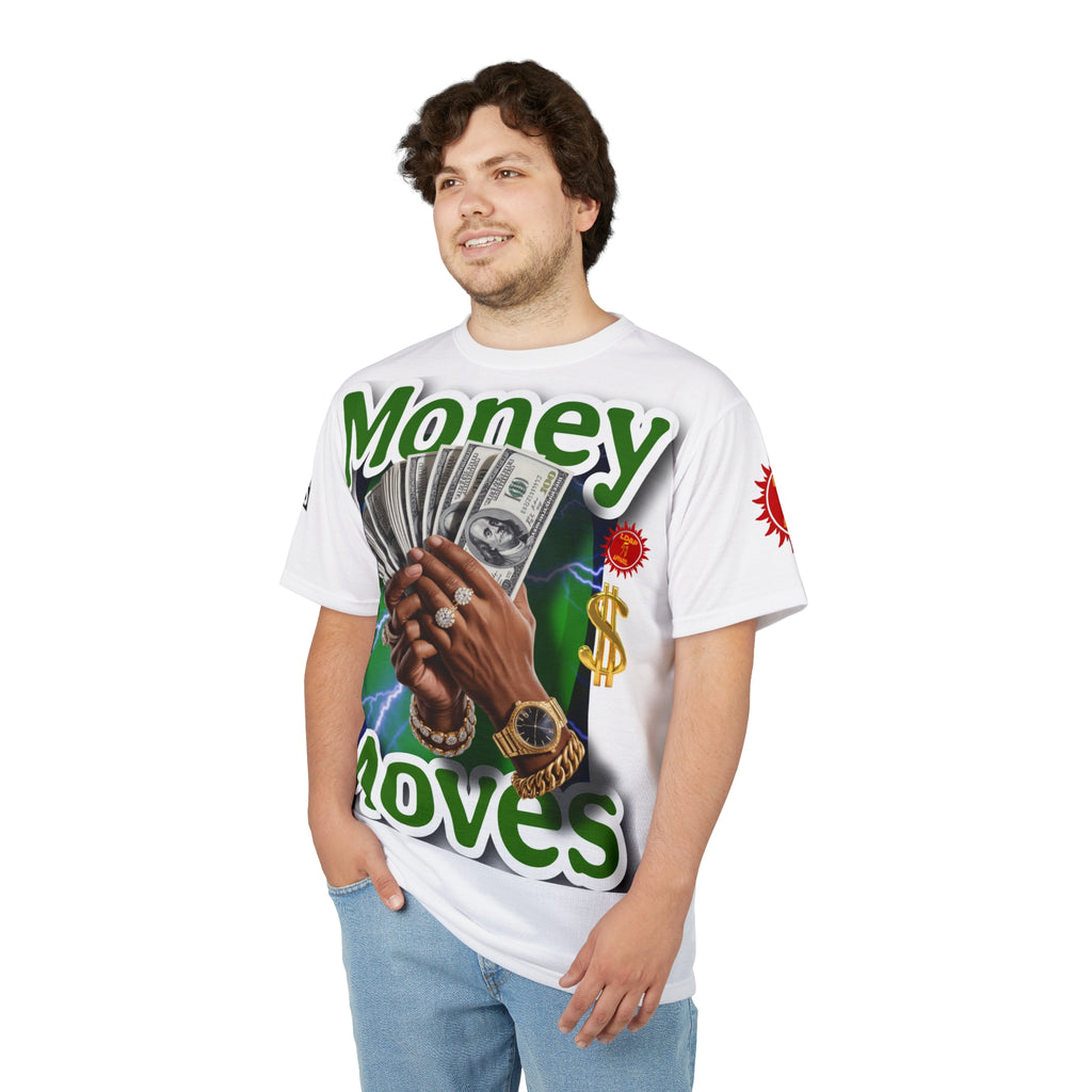 Money Moves T‑Shirt LD&P APPAREL GRAPHIC T-Shirt White