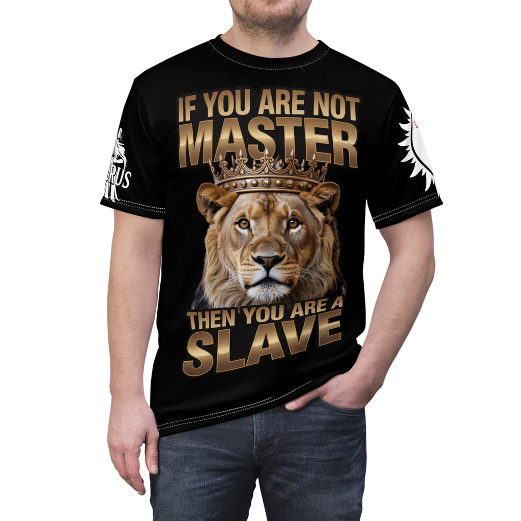 MASTER OR SLAVE Unisex Tee - Lux Domini and Phosphorus LD&P Apparel Design