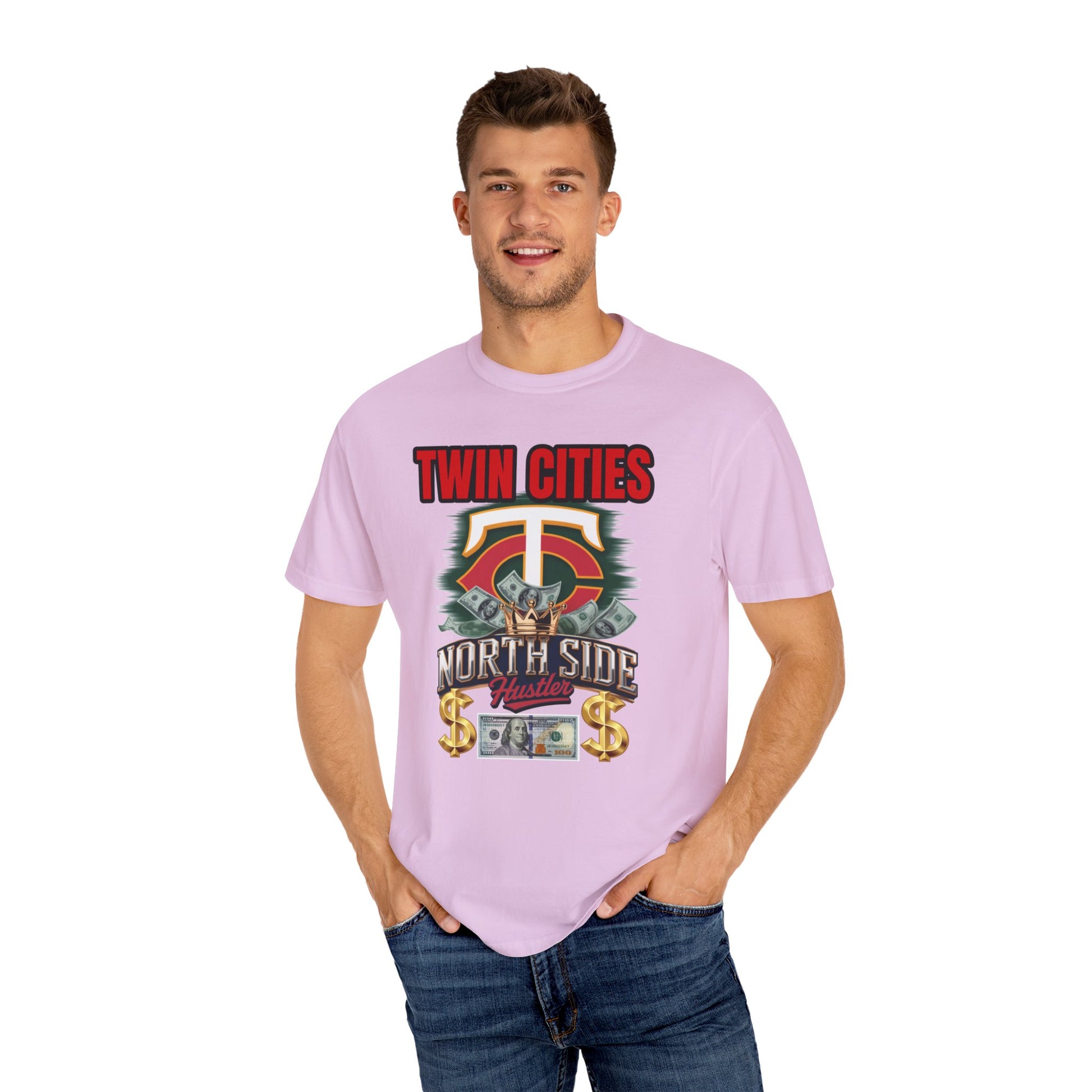 Garment-Dyed T-shirt - TC Northside HUSTLER