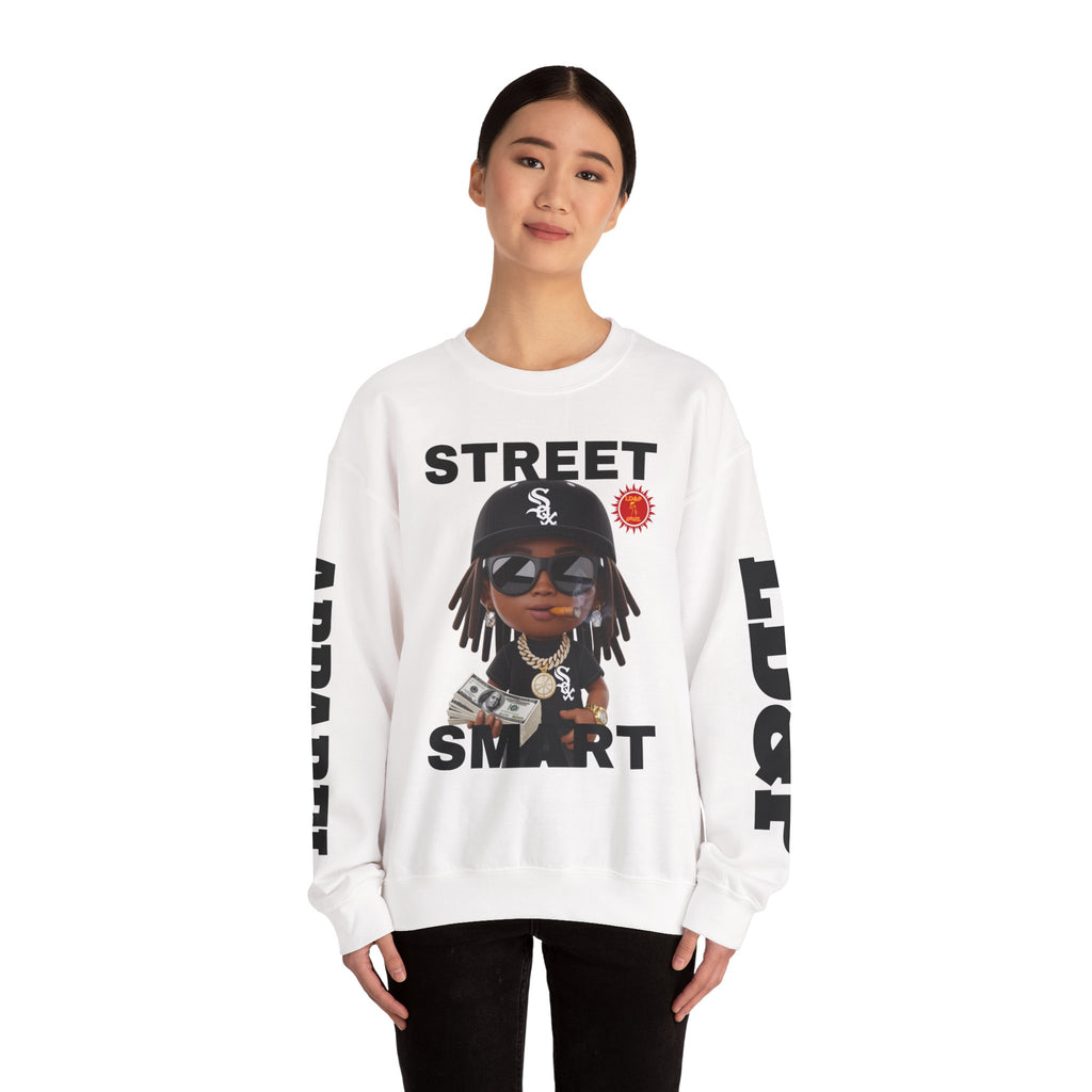 Street Smart Crewneck Sweatshirt - Urban Casual Wear