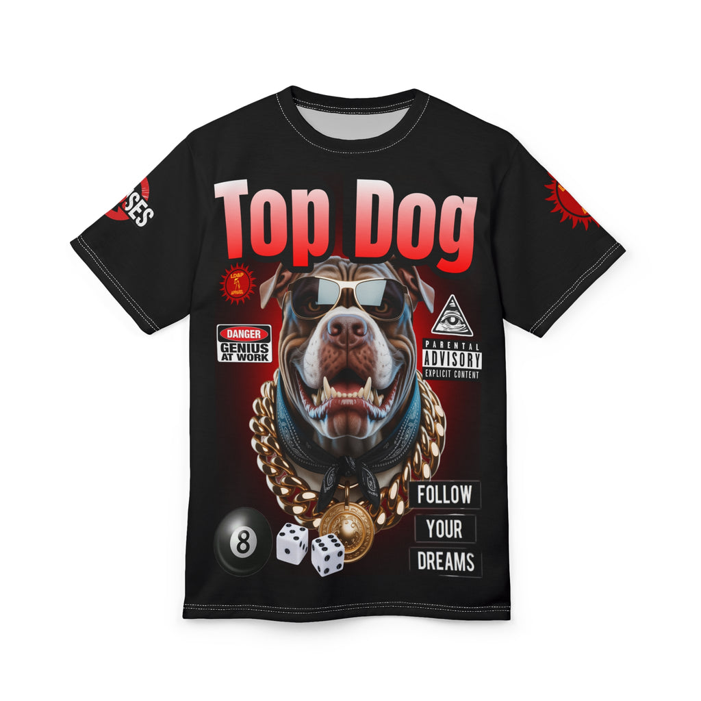 Top Dog LD&P APPAREL GRAPHIC T-Shirt BLACK