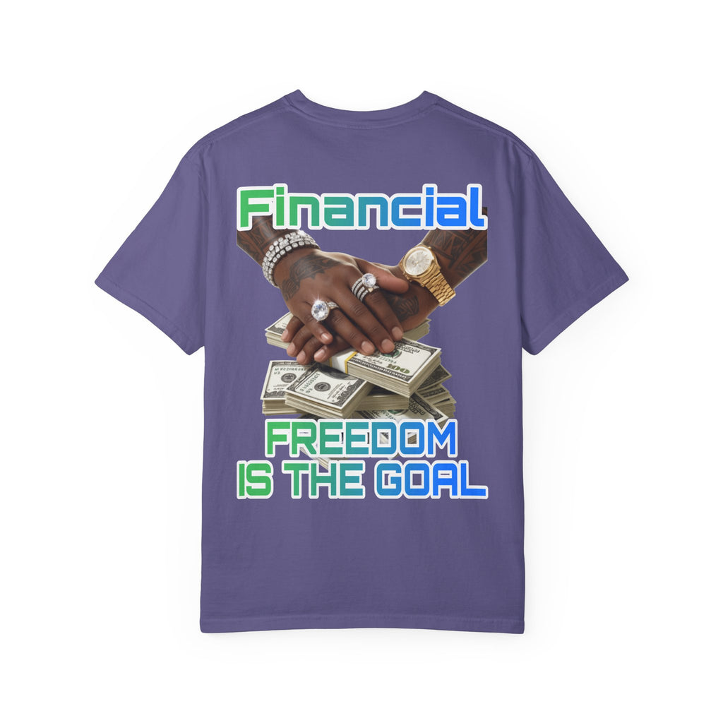 Financial Freedom Unisex T-shirt - 'Financial Freedom is The Goal' Design