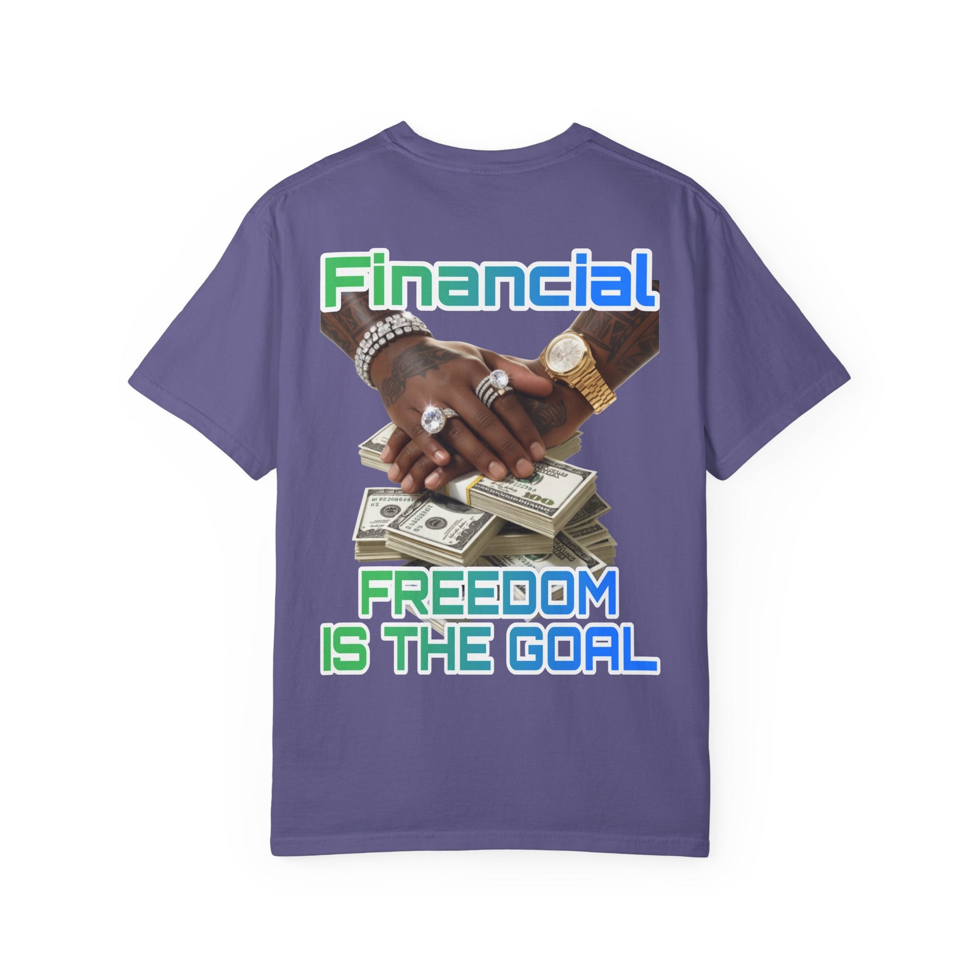 Financial Freedom Unisex T-shirt - 'Financial Freedom is The Goal' Design