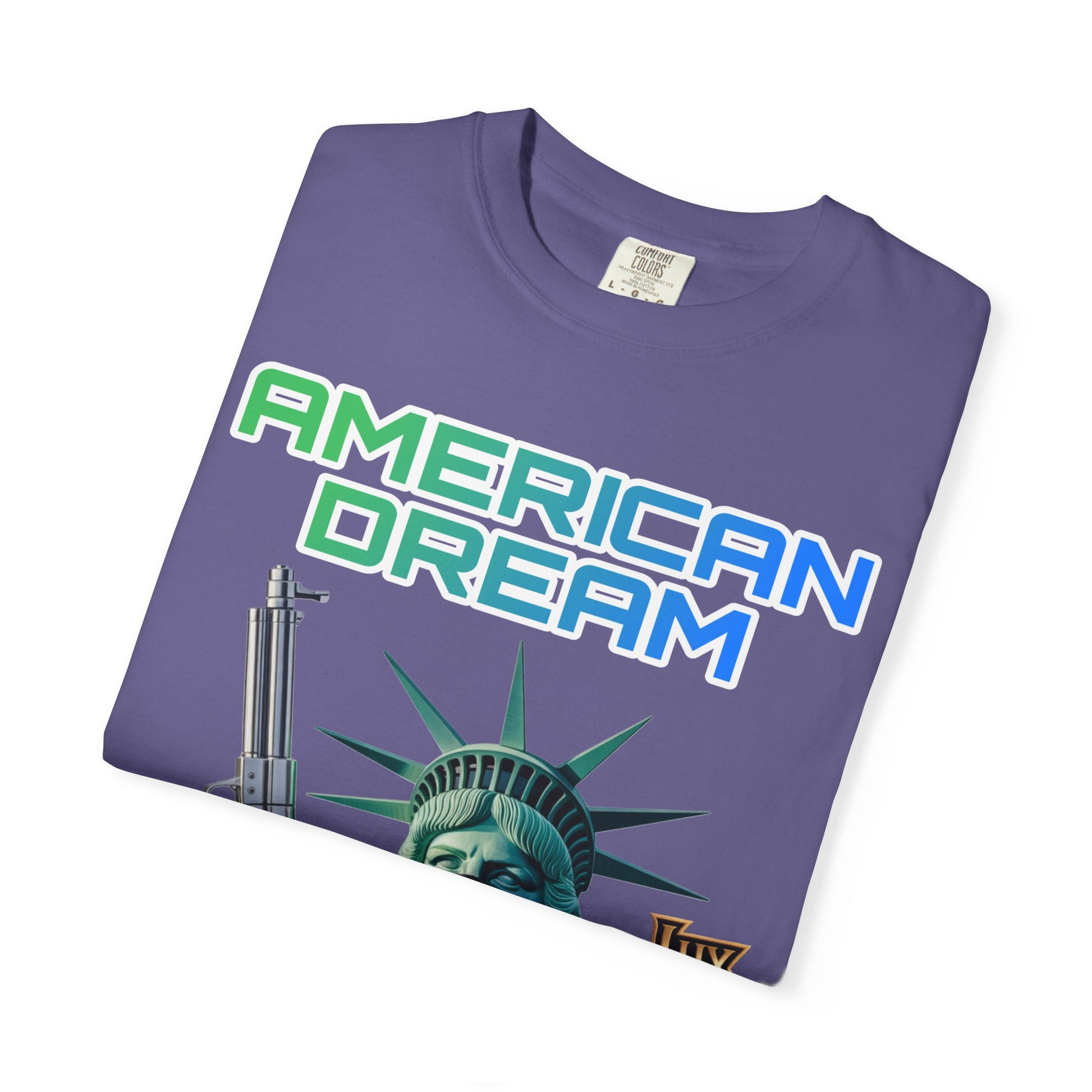 T-shirt American Dream or Nightmare Unisex Garment-Dyed