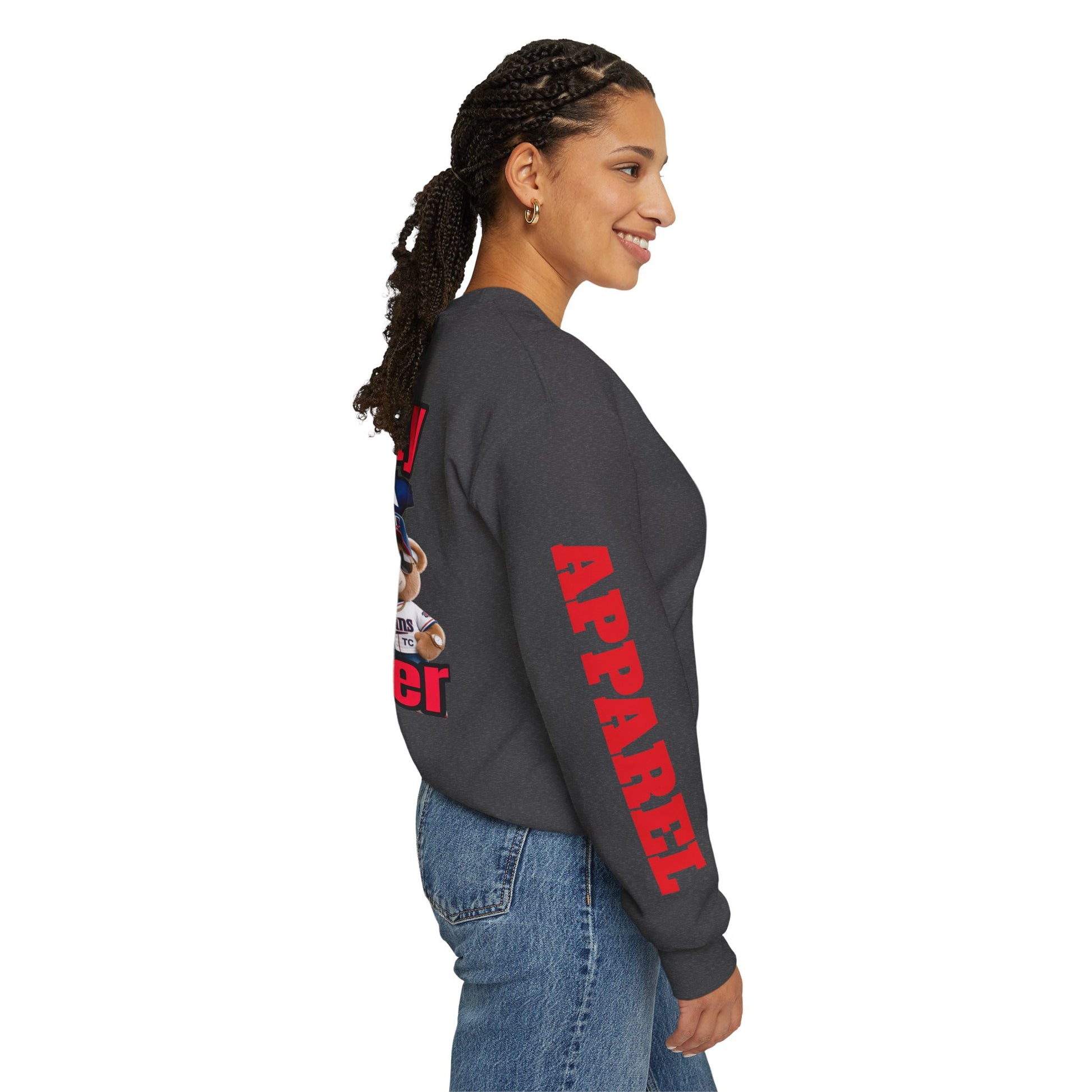 Crewneck Sweatshirt Twin City Hustler LD&P Apparel Design