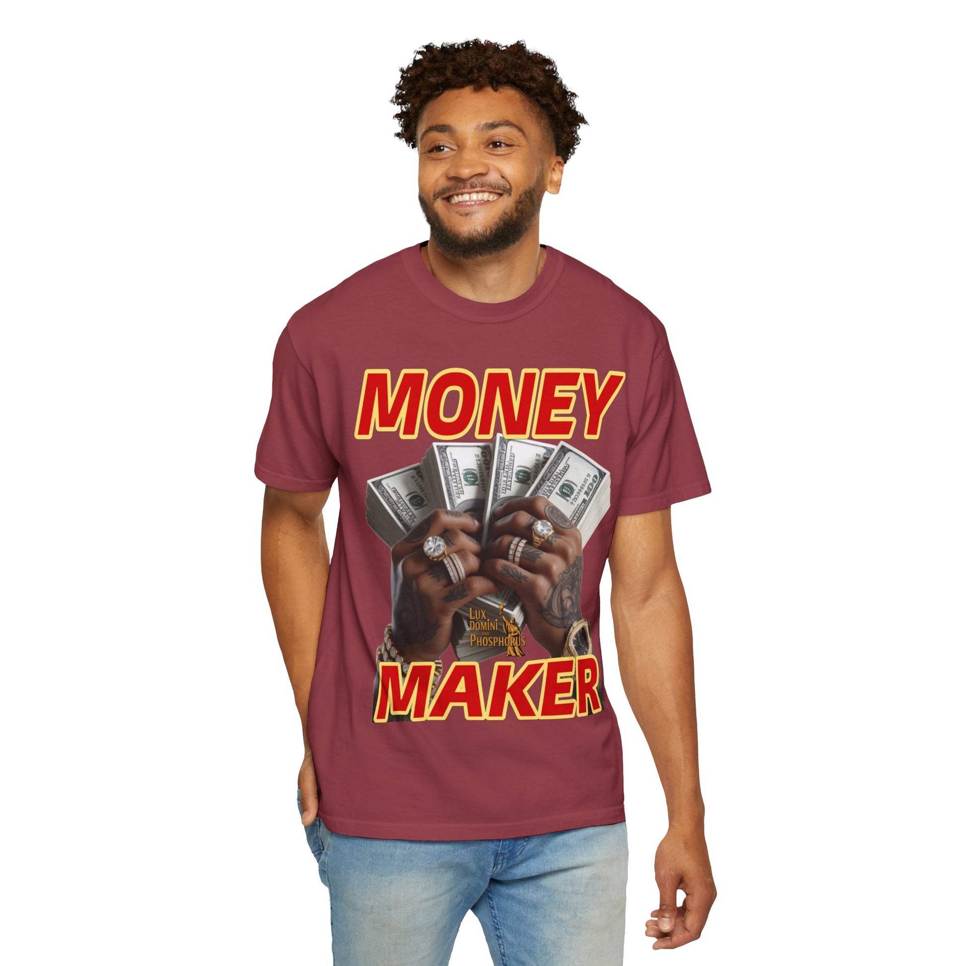 Money Maker T-Shirt - Unisex Garment-Dyed Tee