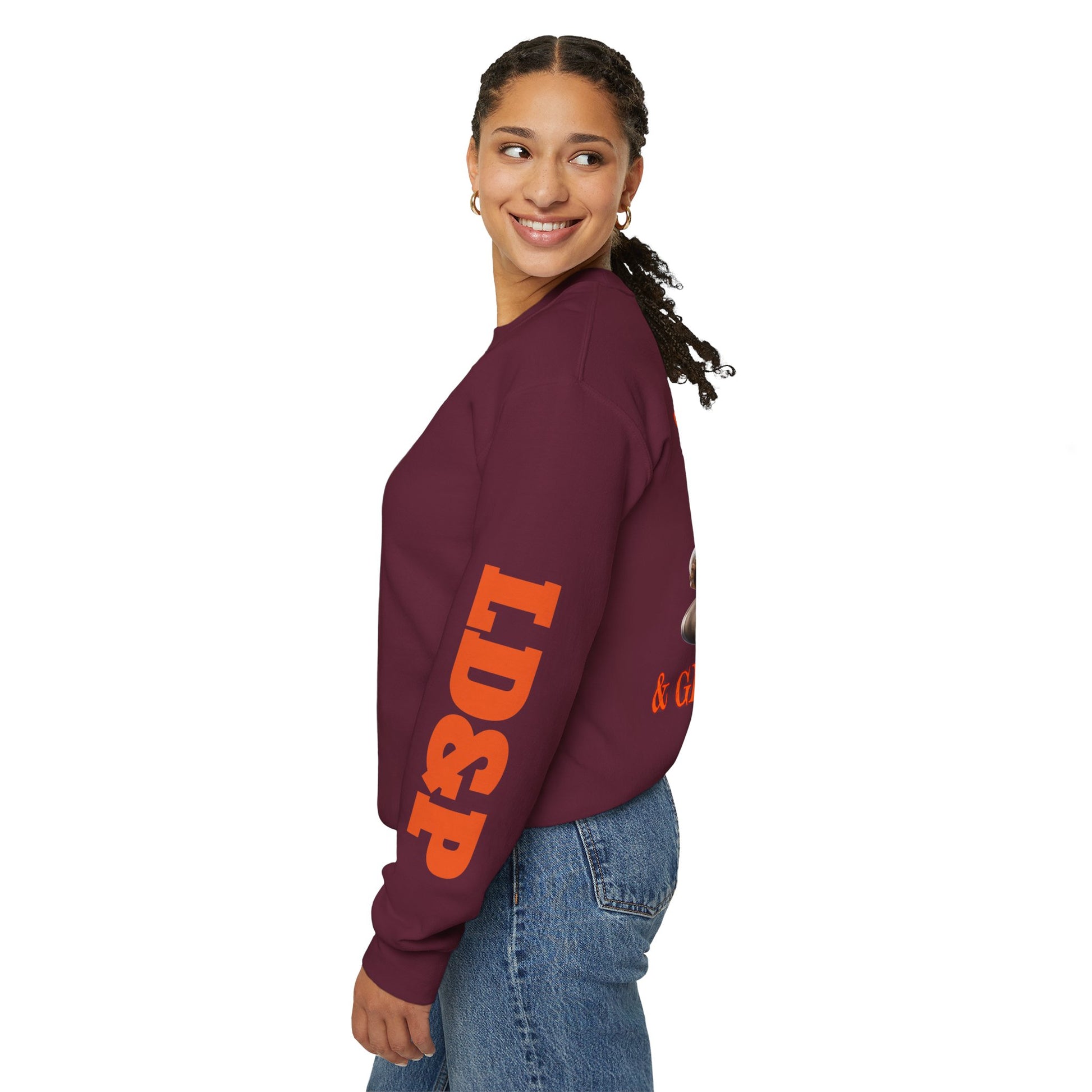 Unisex Sweatshirt Stop Hating LD&P Apparel Design