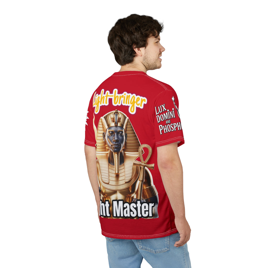 Light Master Tee - Lux Domini and Phosphorus LD&P Apparel Design Red