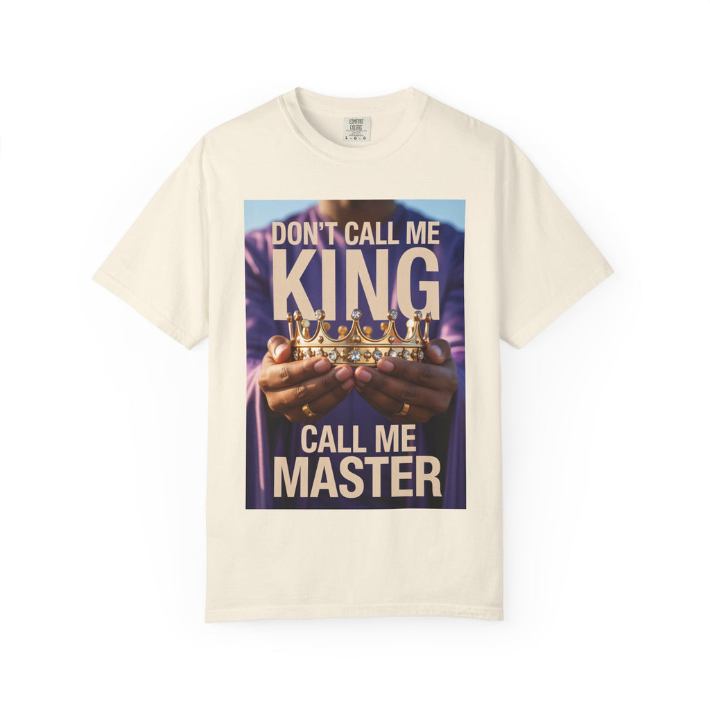 Unisex T-shirt Call Me Master Design