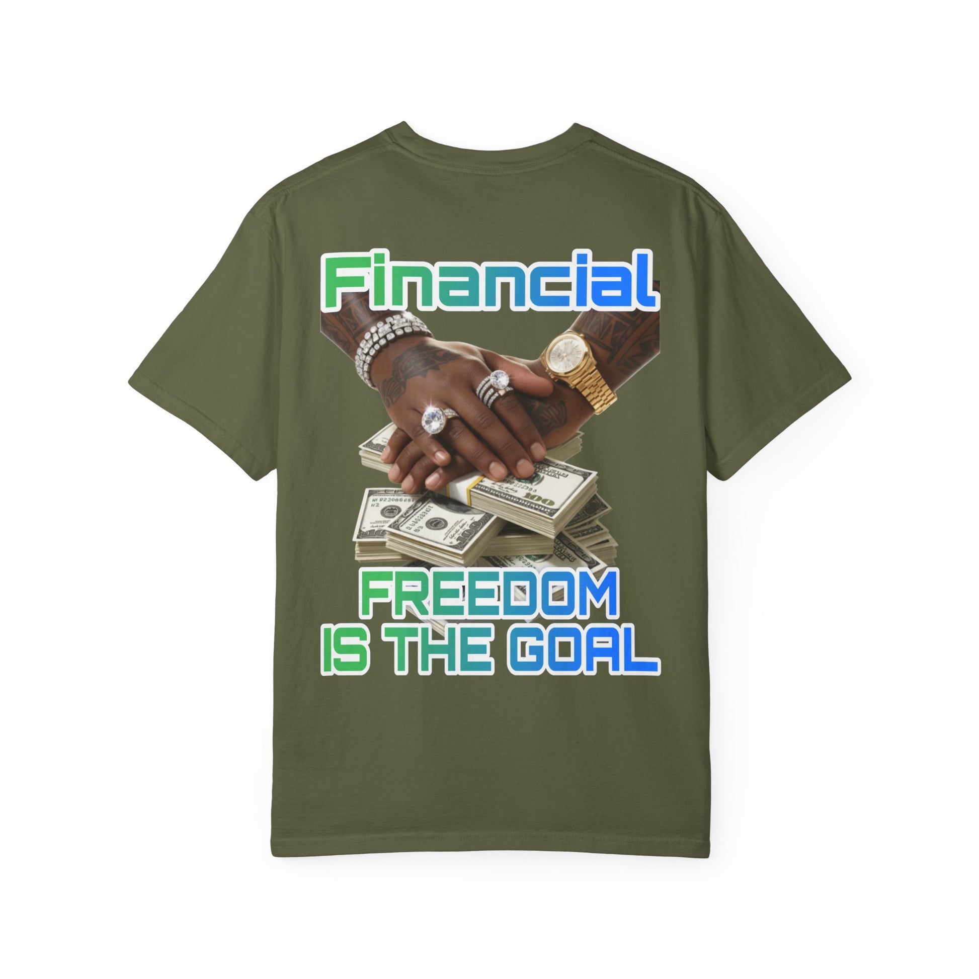 Financial Freedom Unisex T-shirt - 'Financial Freedom is The Goal' Design