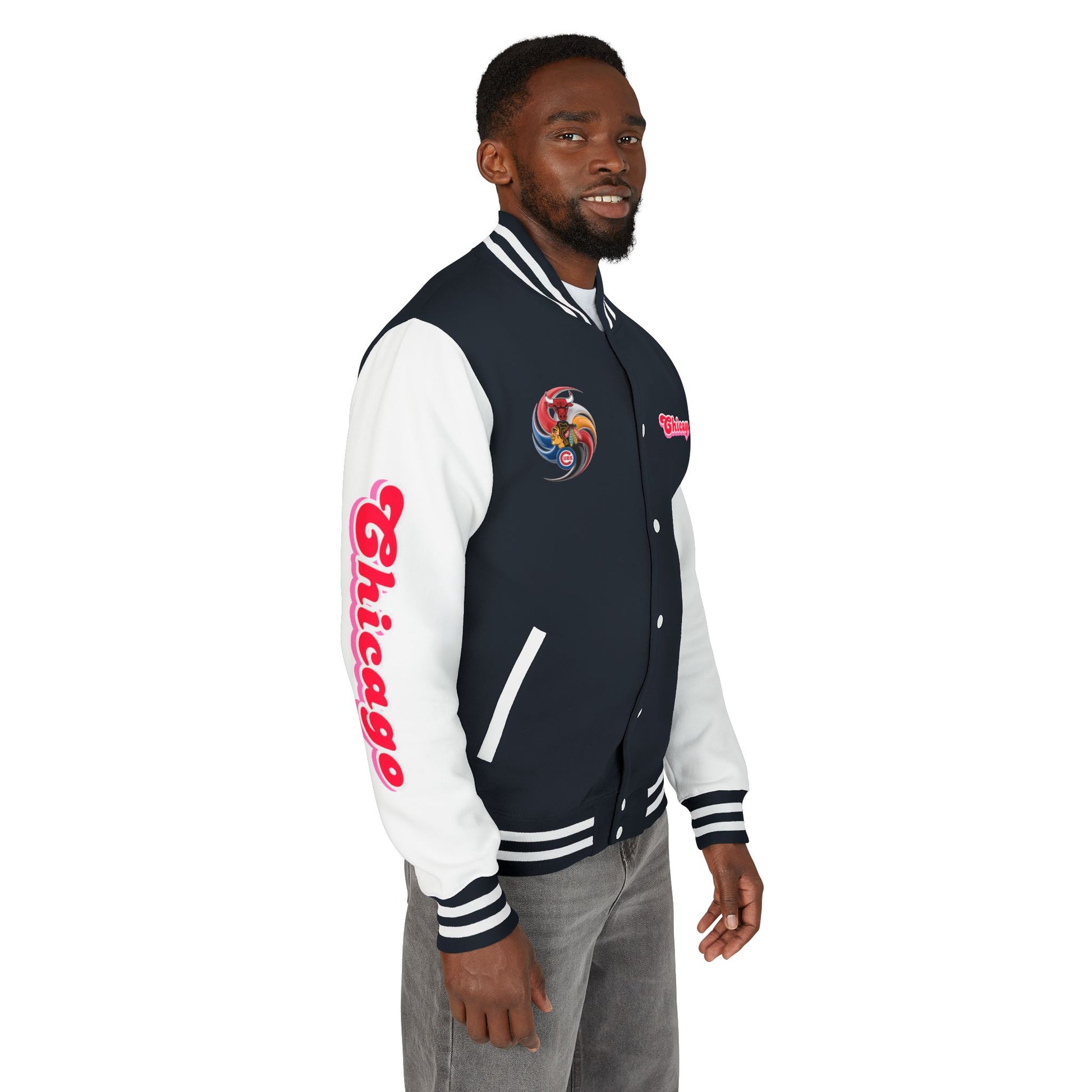 Letterman Jacket Chicago Design