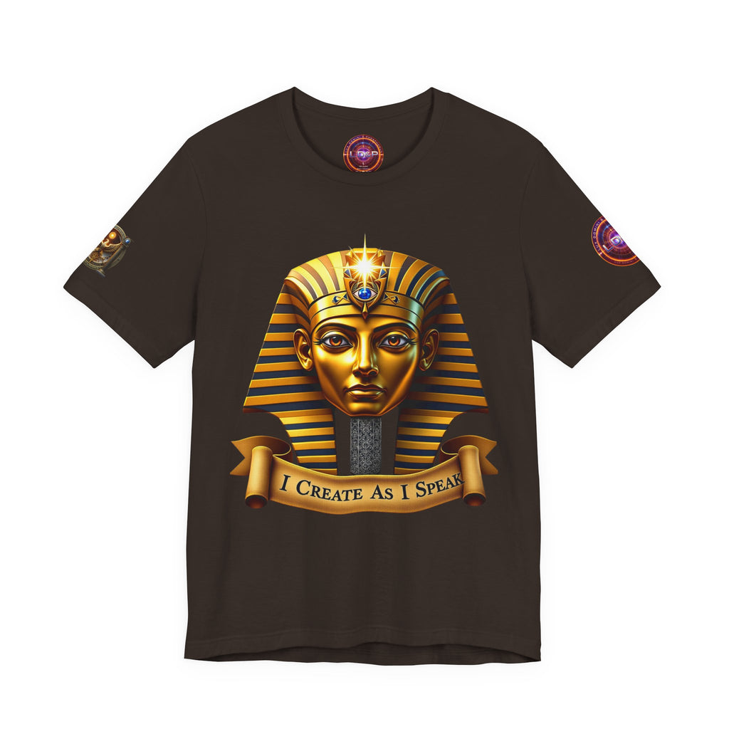 Artist Unisex Tee - I Speak As I Create Design