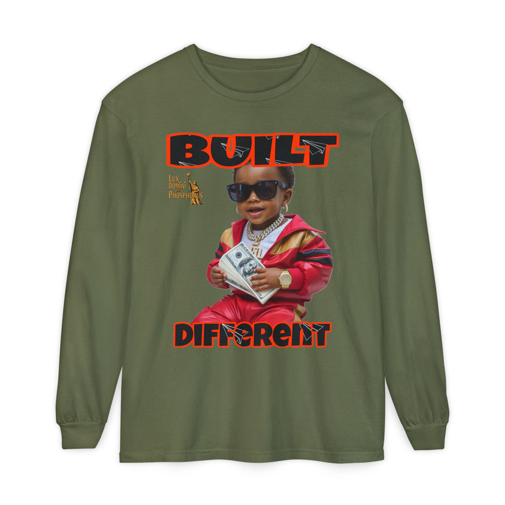 Long Sleeve T-Shirt - Built Different LD&P Apparel Design