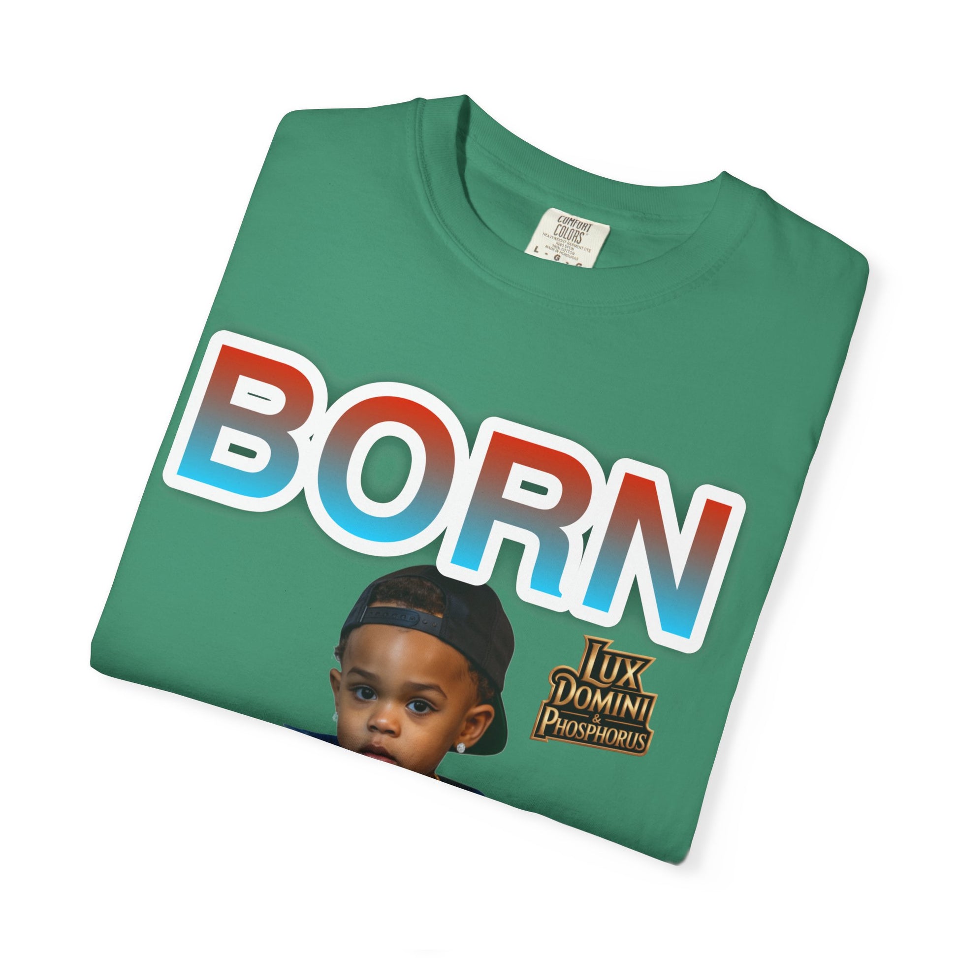 Garment-Dyed T-shirt BORN HUSTLER LD&P APPAREL