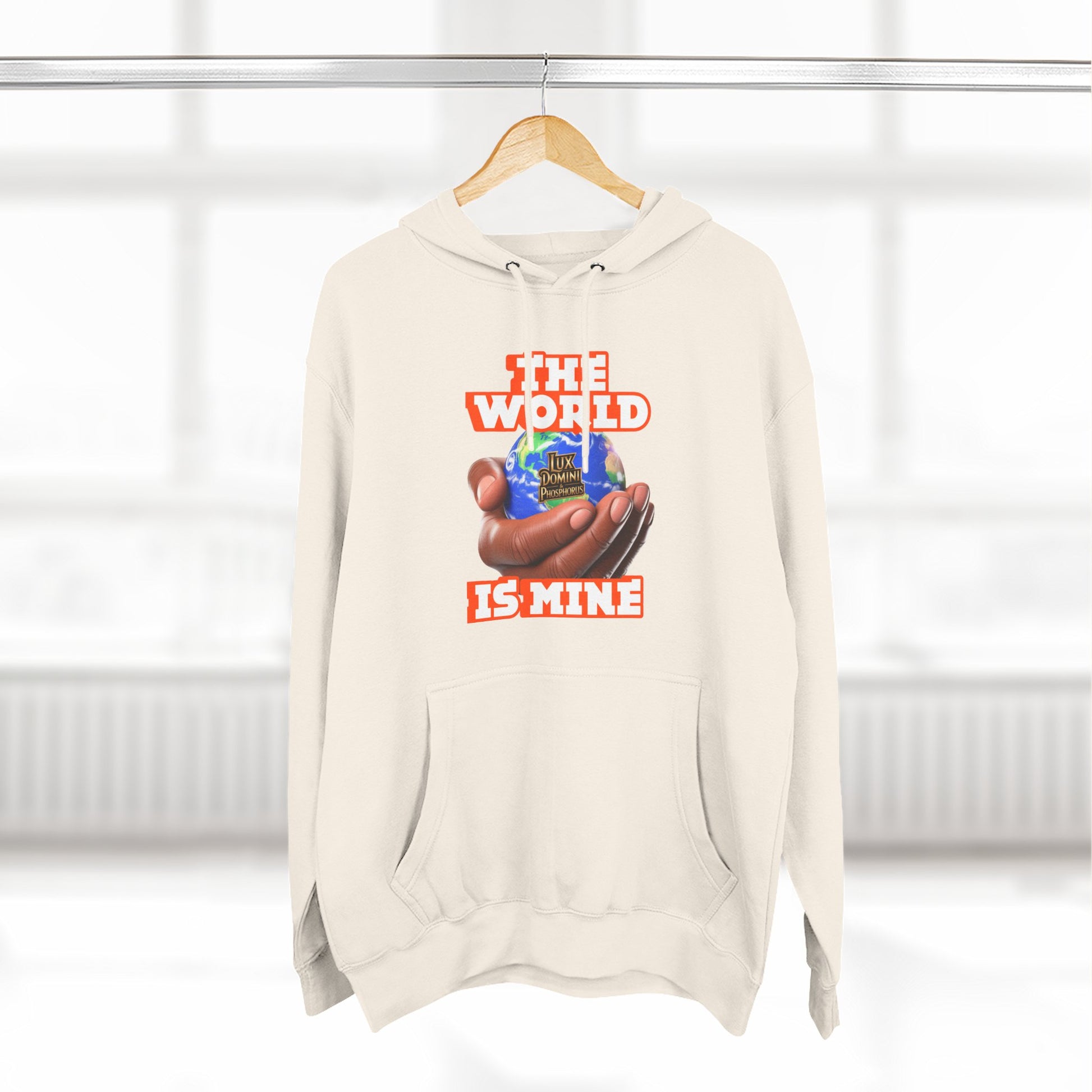 Hoodie - Lux Domini and Phosphorus The World Is Mine Design