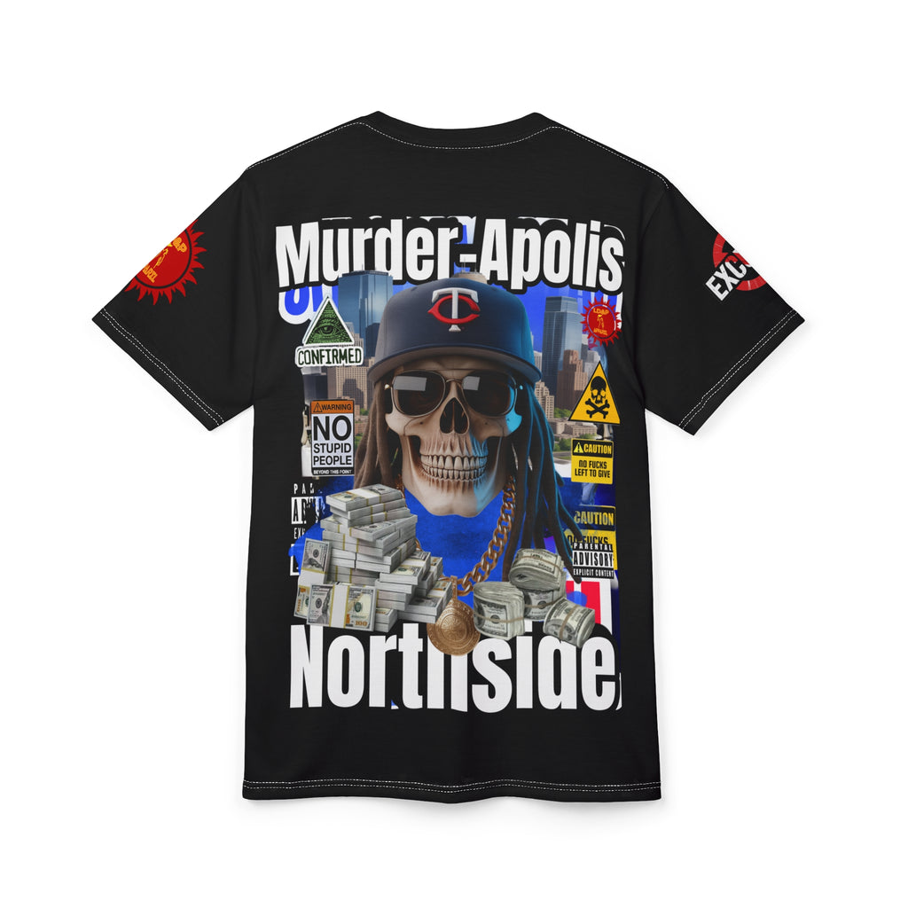Murder-Apolis Northside LD&P APPAREL GRAPHIC Tee Black