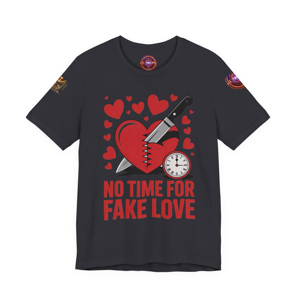 Short Sleeve Tee - No Fake Love Design