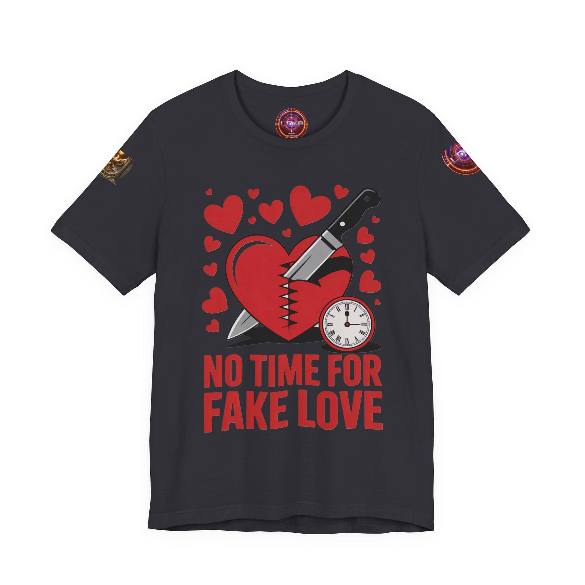 Short Sleeve Tee - No Fake Love Design
