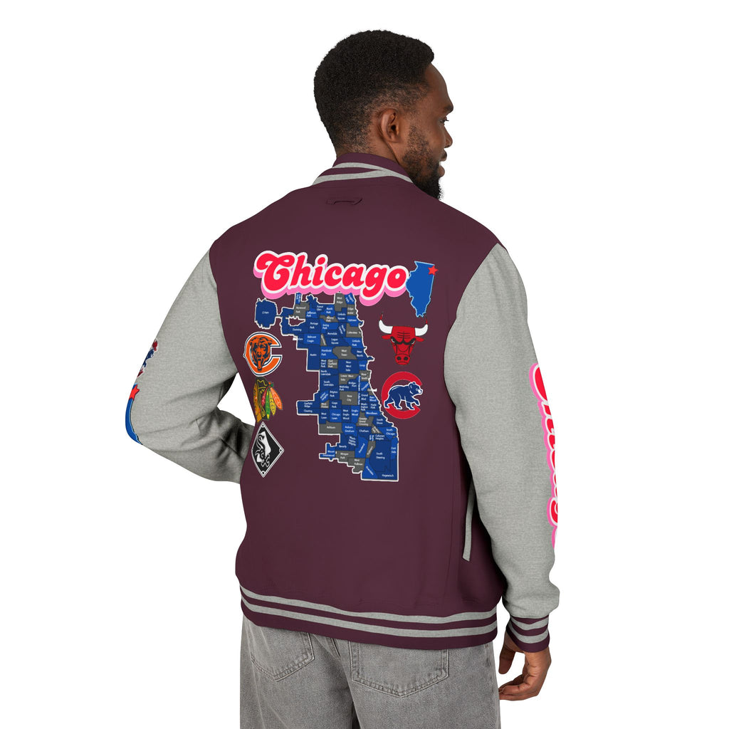 Letterman Jacket Chicago Design