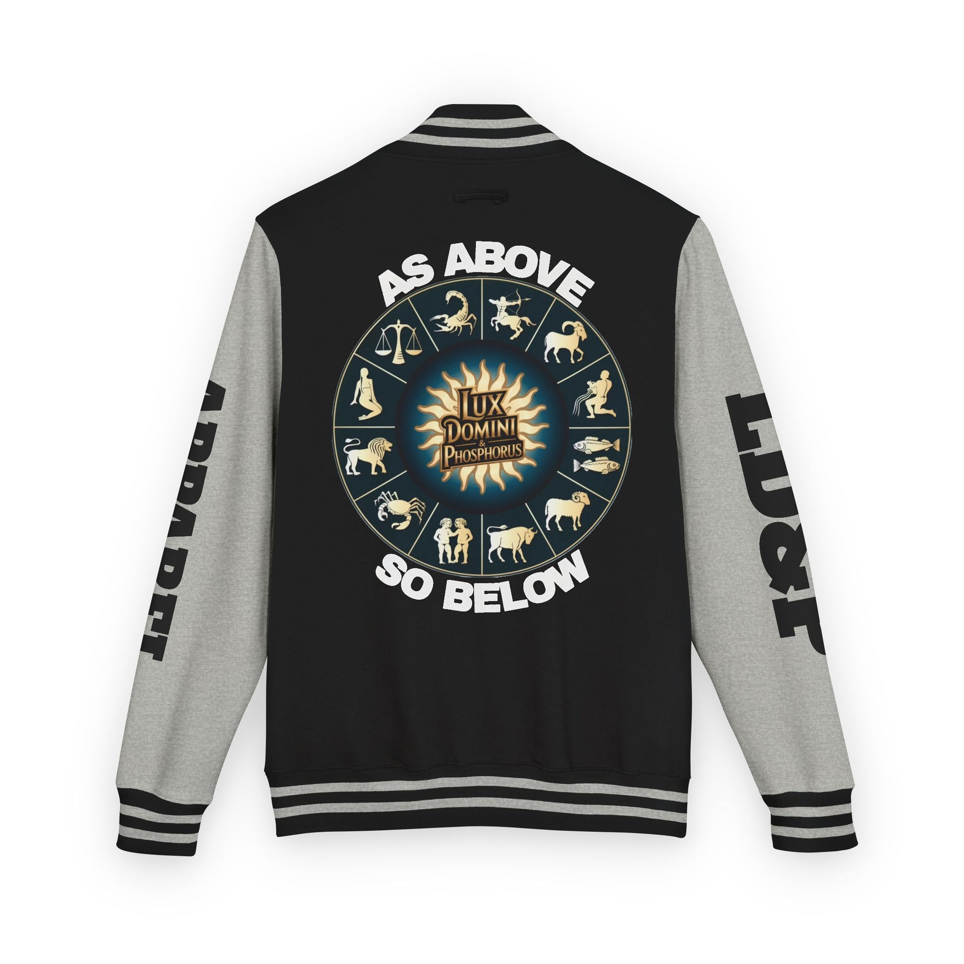 Letterman Jacket - As above so below LD&P APPAREL Design