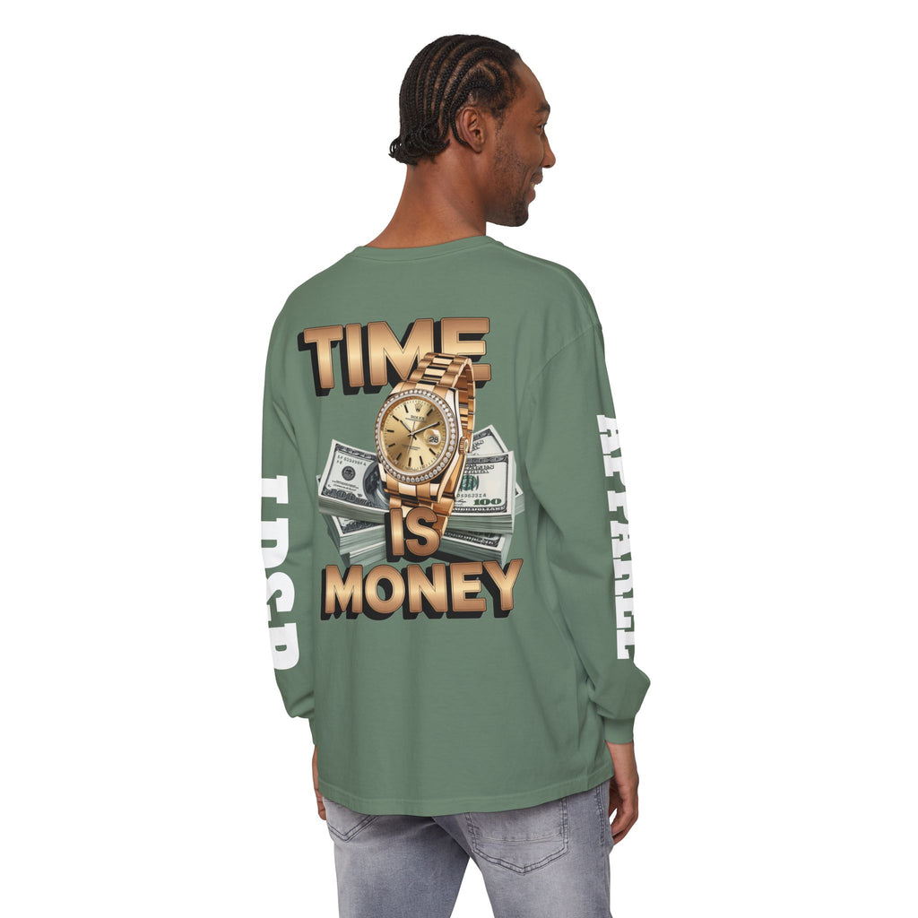 Long Sleeve T-Shirt Time is MONEY Design