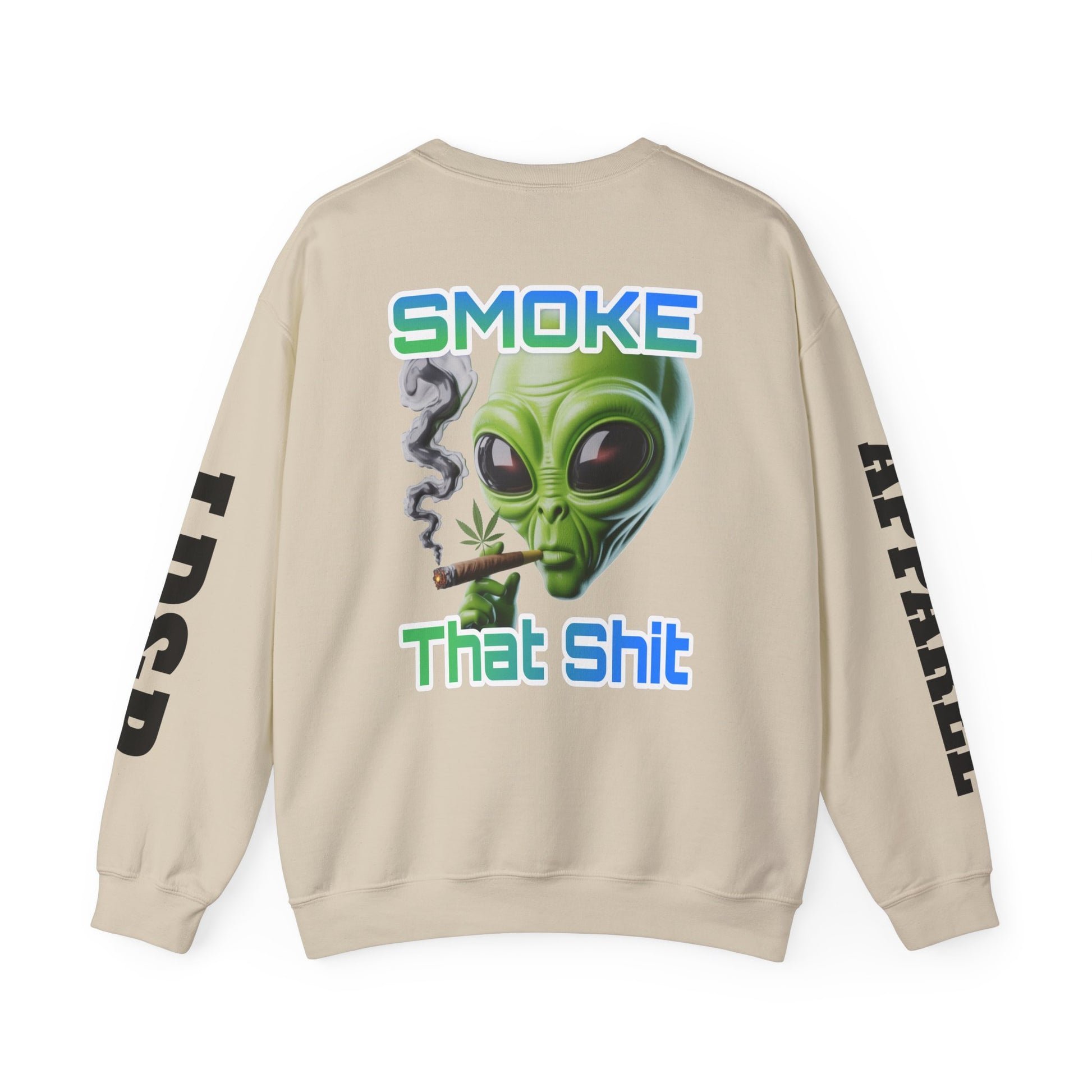 Crewneck Sweatshirt - Smoke That LD&P APPAREL Design