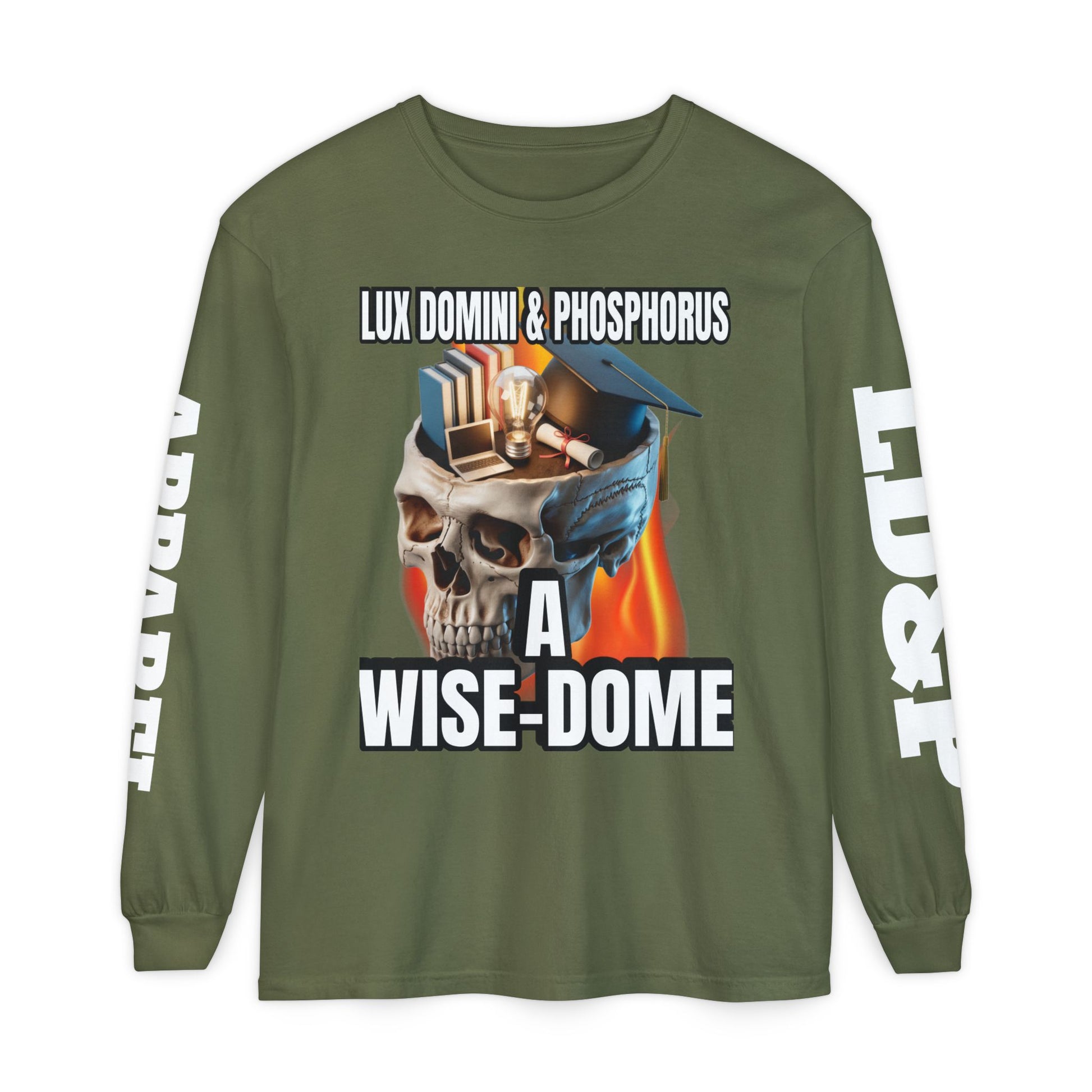'A Wise-Dome' LD&P APPAREL Long Sleeve Tee