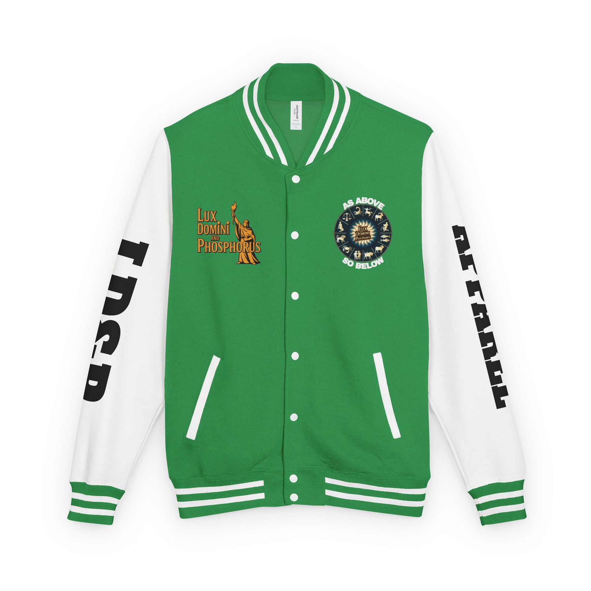 Letterman Jacket - As above so below LD&P APPAREL Design