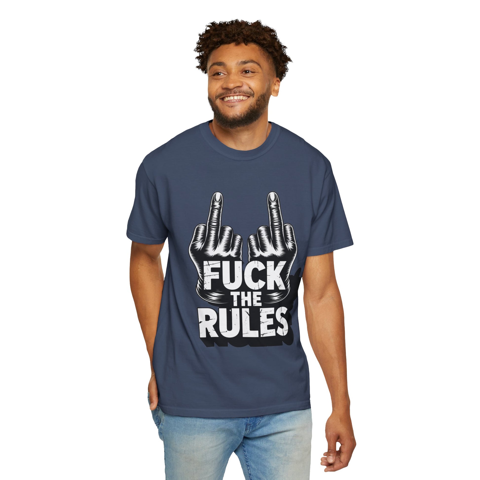 Trust Nothing Unisex T-shirt - Skip The Rules Typography Tee