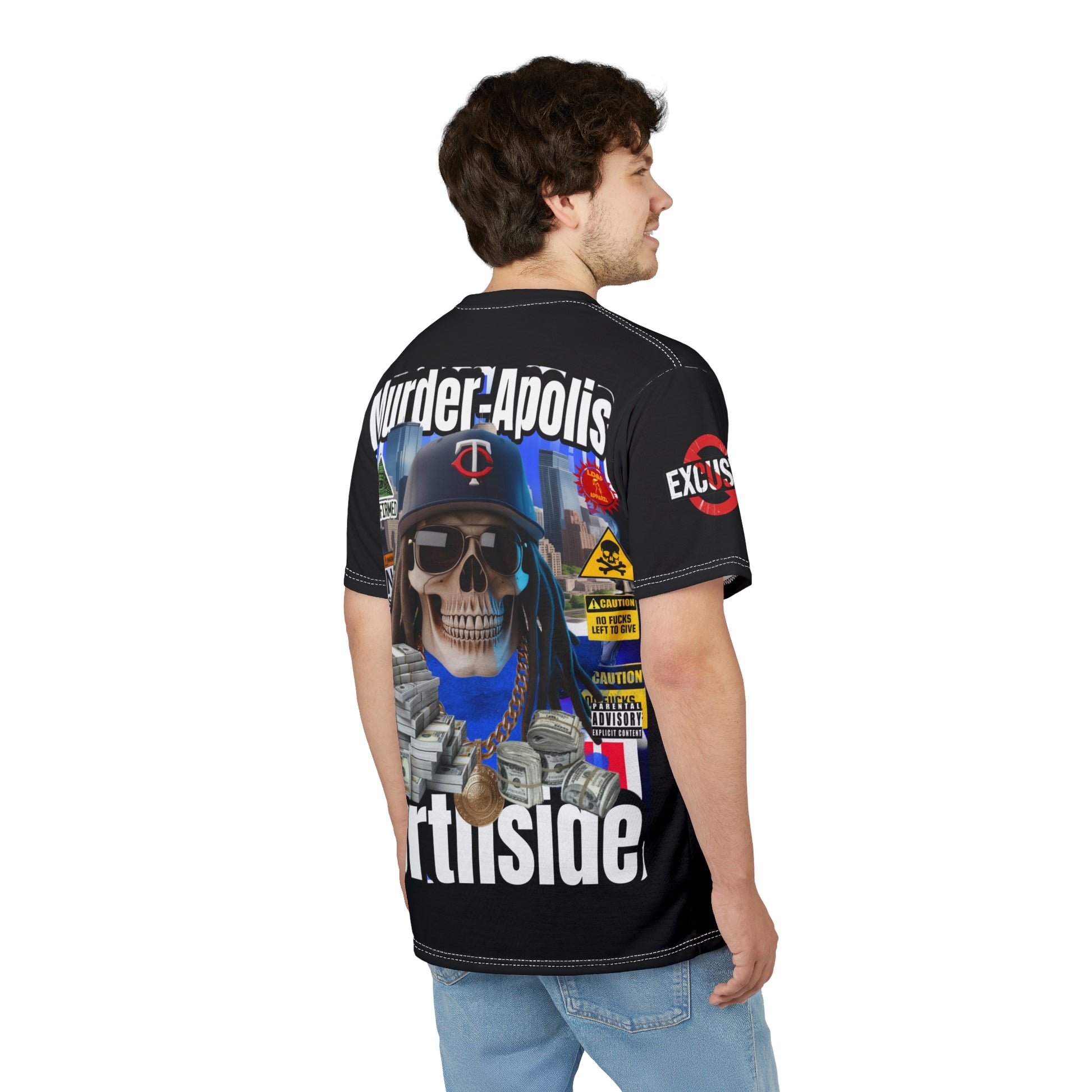 Murder-Apolis Northside LD&P APPAREL GRAPHIC Tee Black