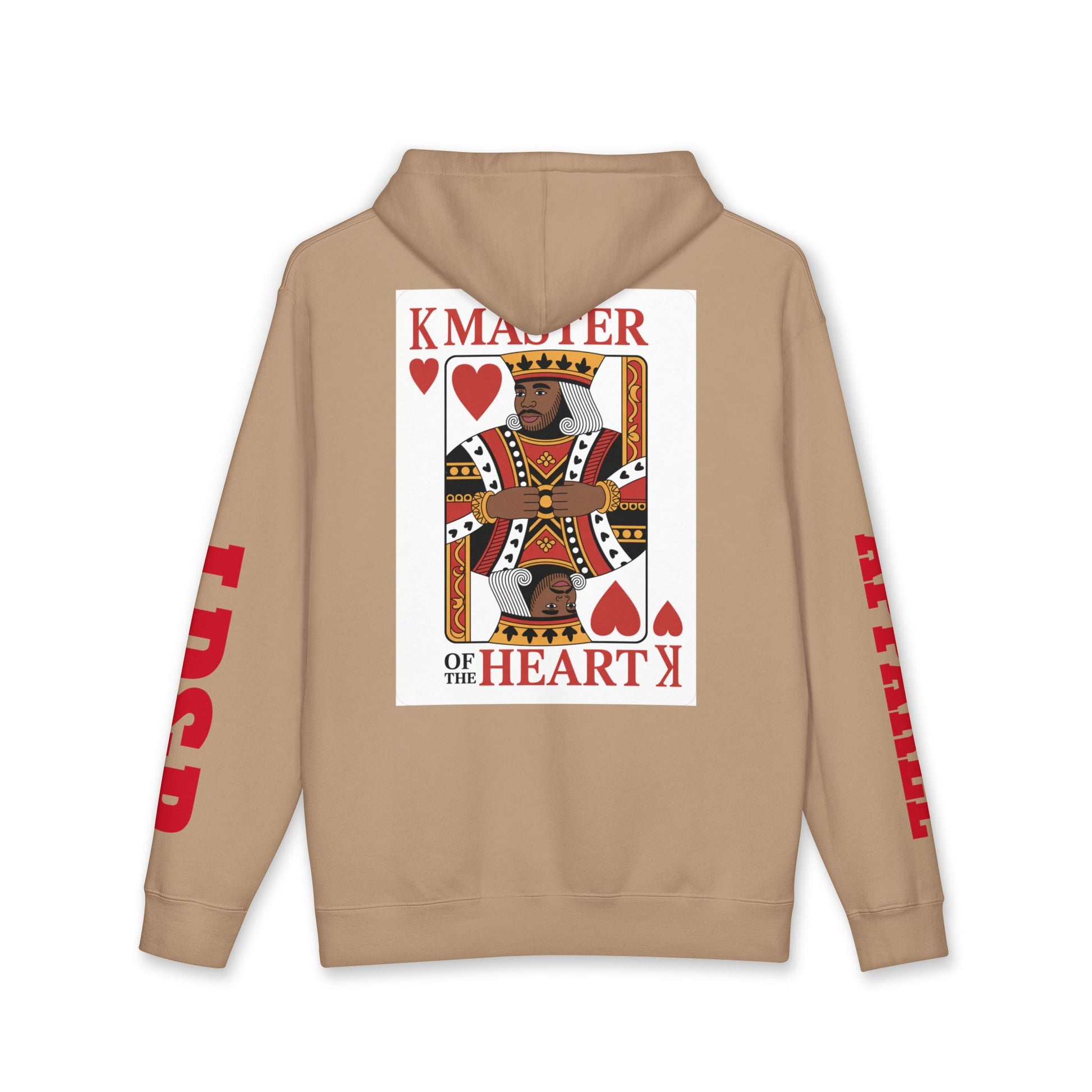 King Of Hearts  Heavyweight Hooded Sweatshirt
