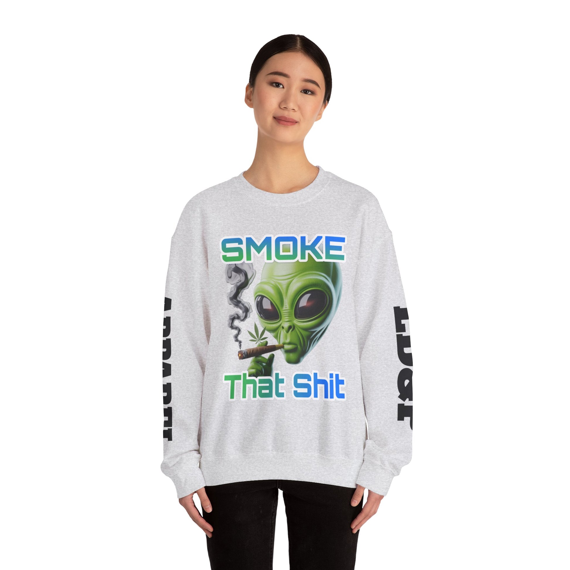 Crewneck Sweatshirt - Smoke That LD&P APPAREL Design