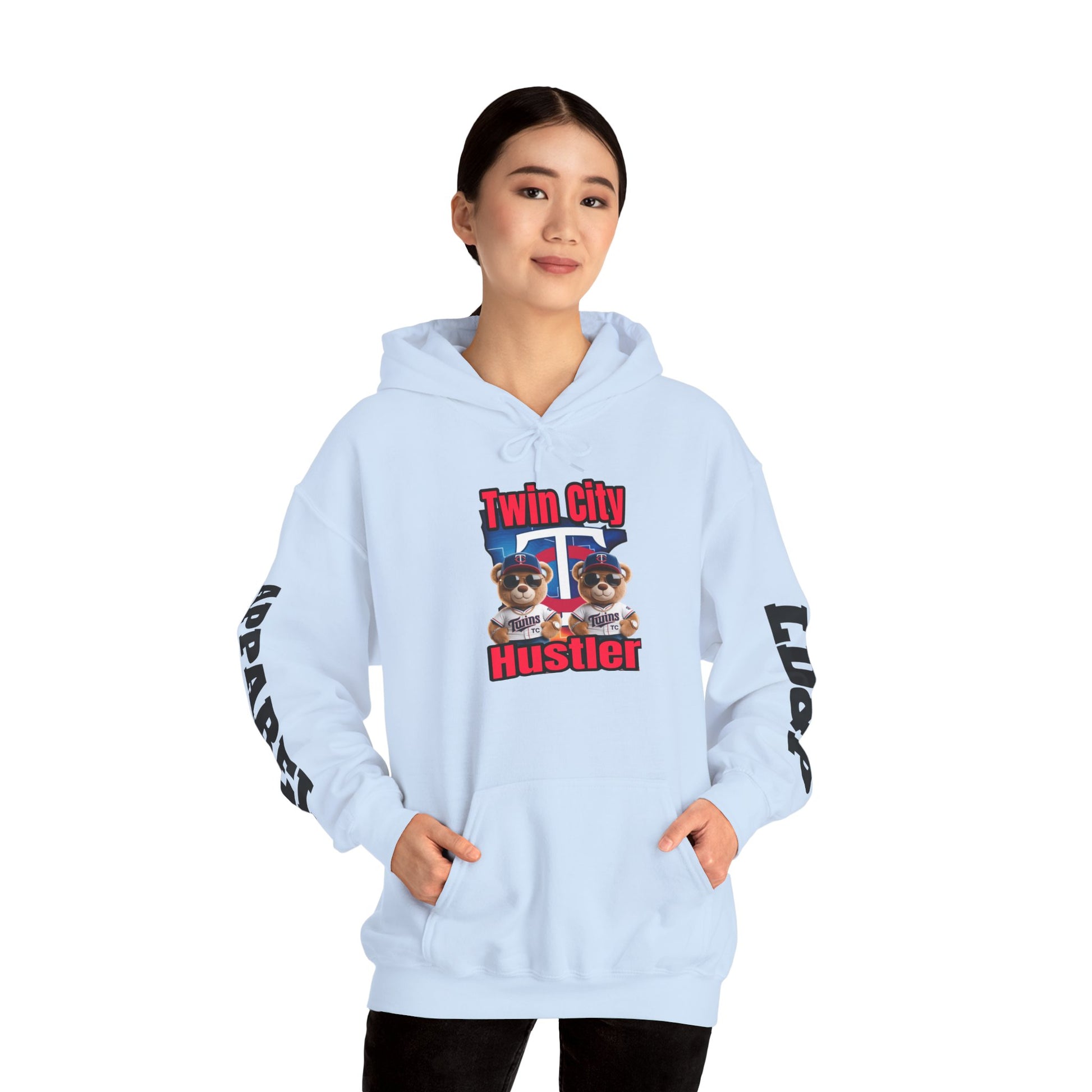 Hooded Sweatshirt - Twin City HUSTLER