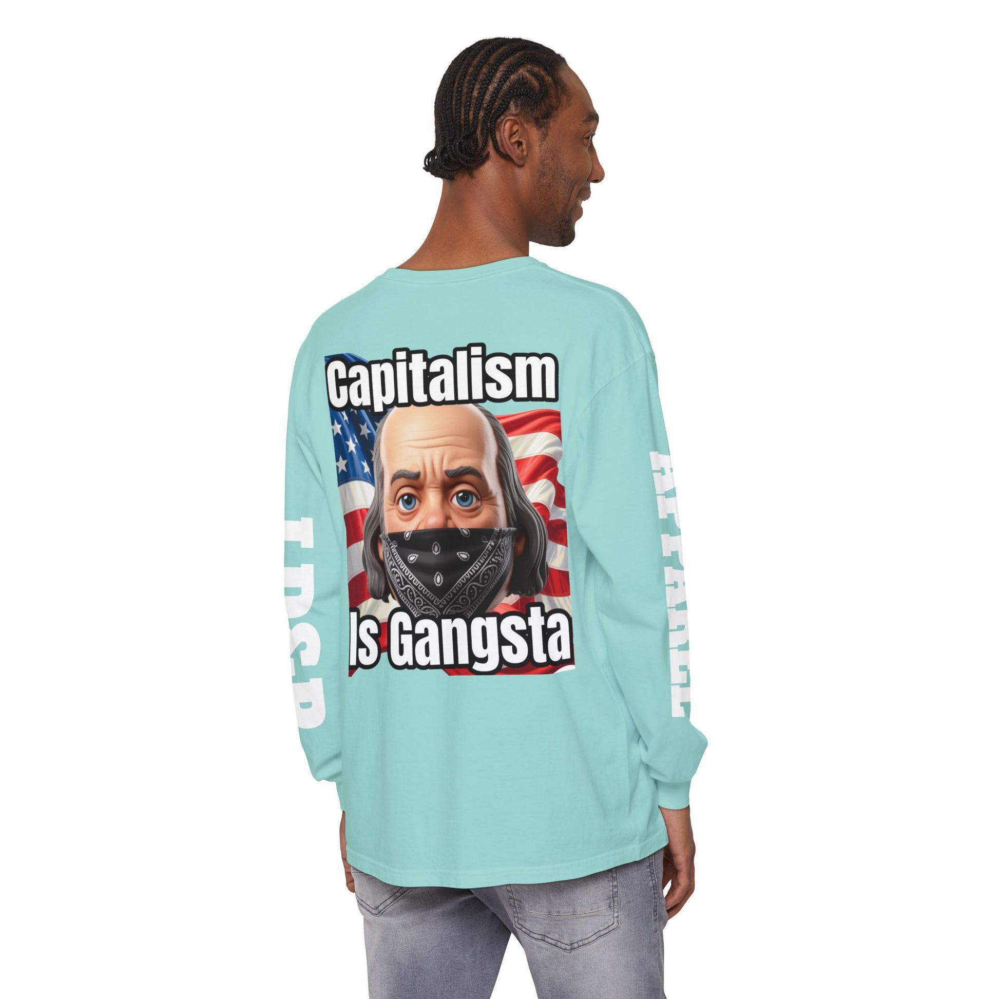 Capitalism is Gangsta Long Sleeve T-Shirt