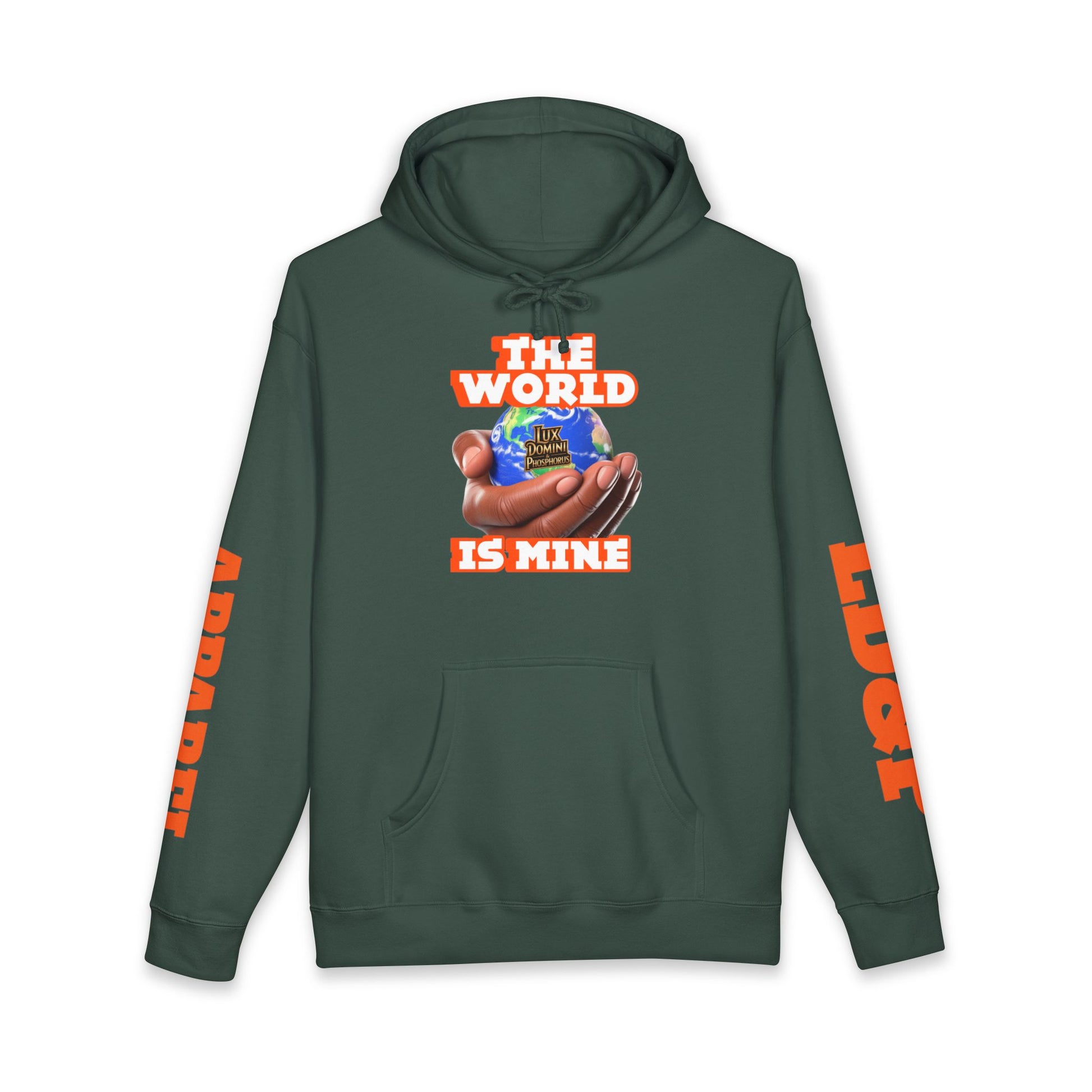 The World Is Mine Unisex Hoodie - LD&P APPAREL Design