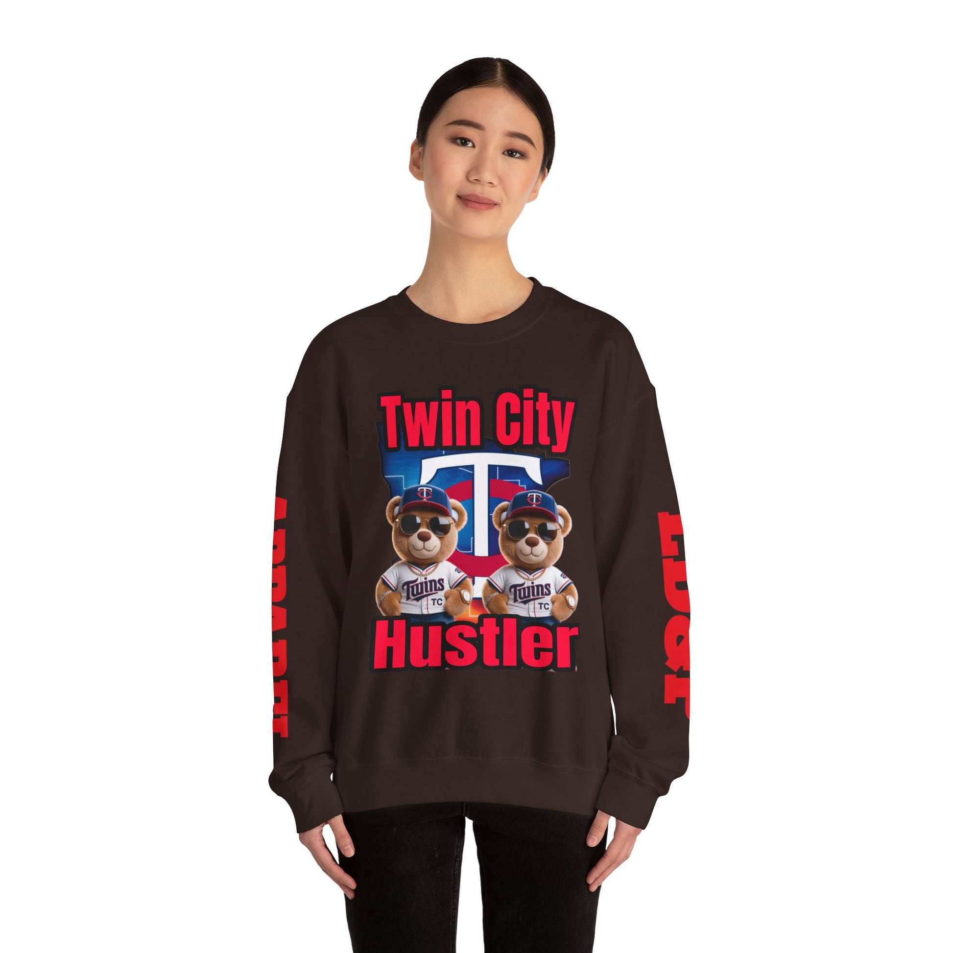 Crewneck Sweatshirt Twin City Hustler LD&P Apparel Design