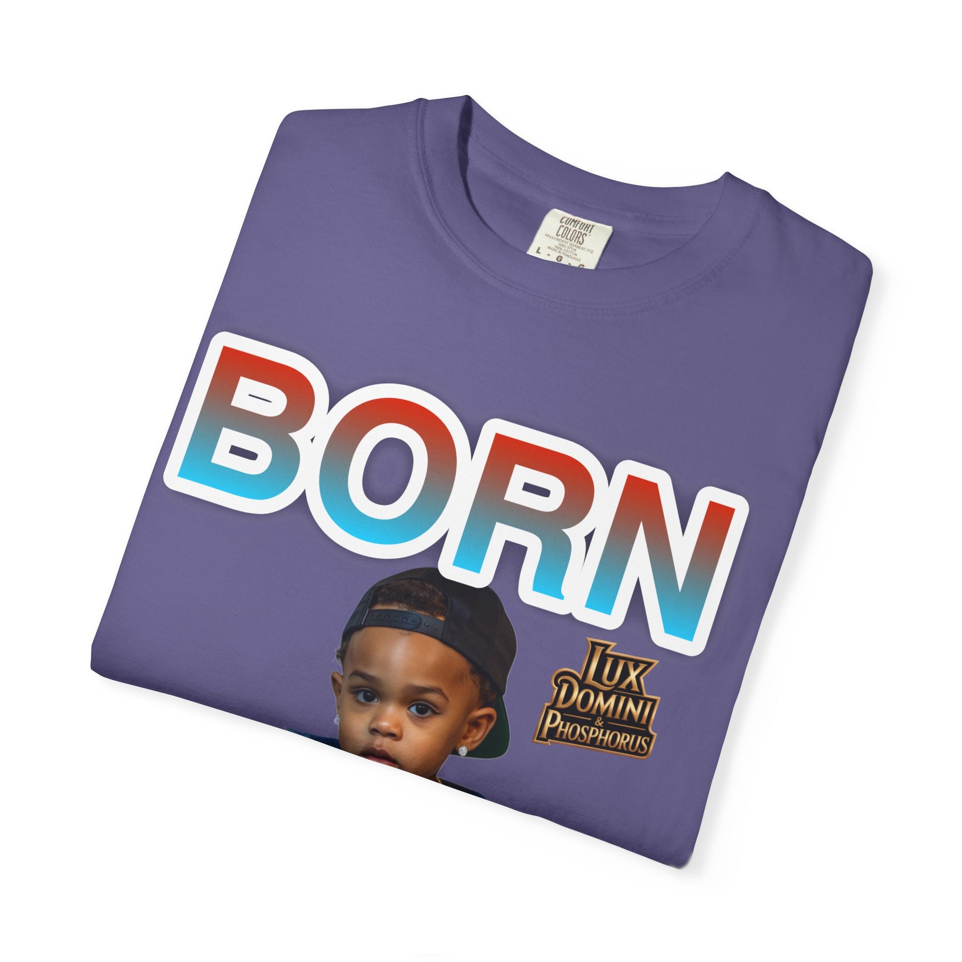 Garment-Dyed T-shirt BORN HUSTLER LD&P APPAREL