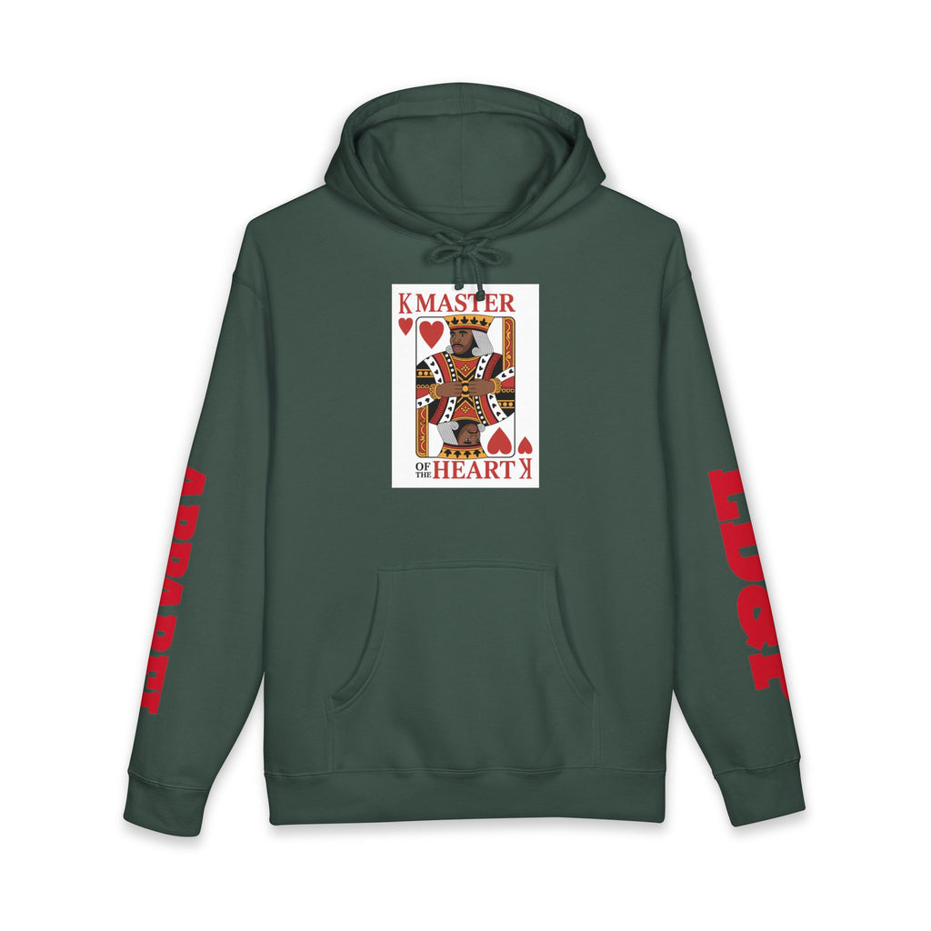 King Of Hearts  Heavyweight Hooded Sweatshirt
