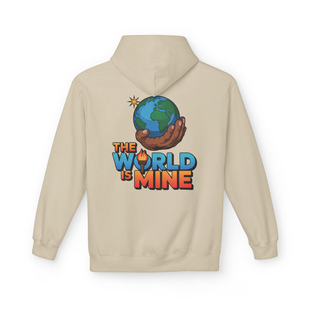 Hoodie Lux Domini and Phosphorus Design The World is Mine