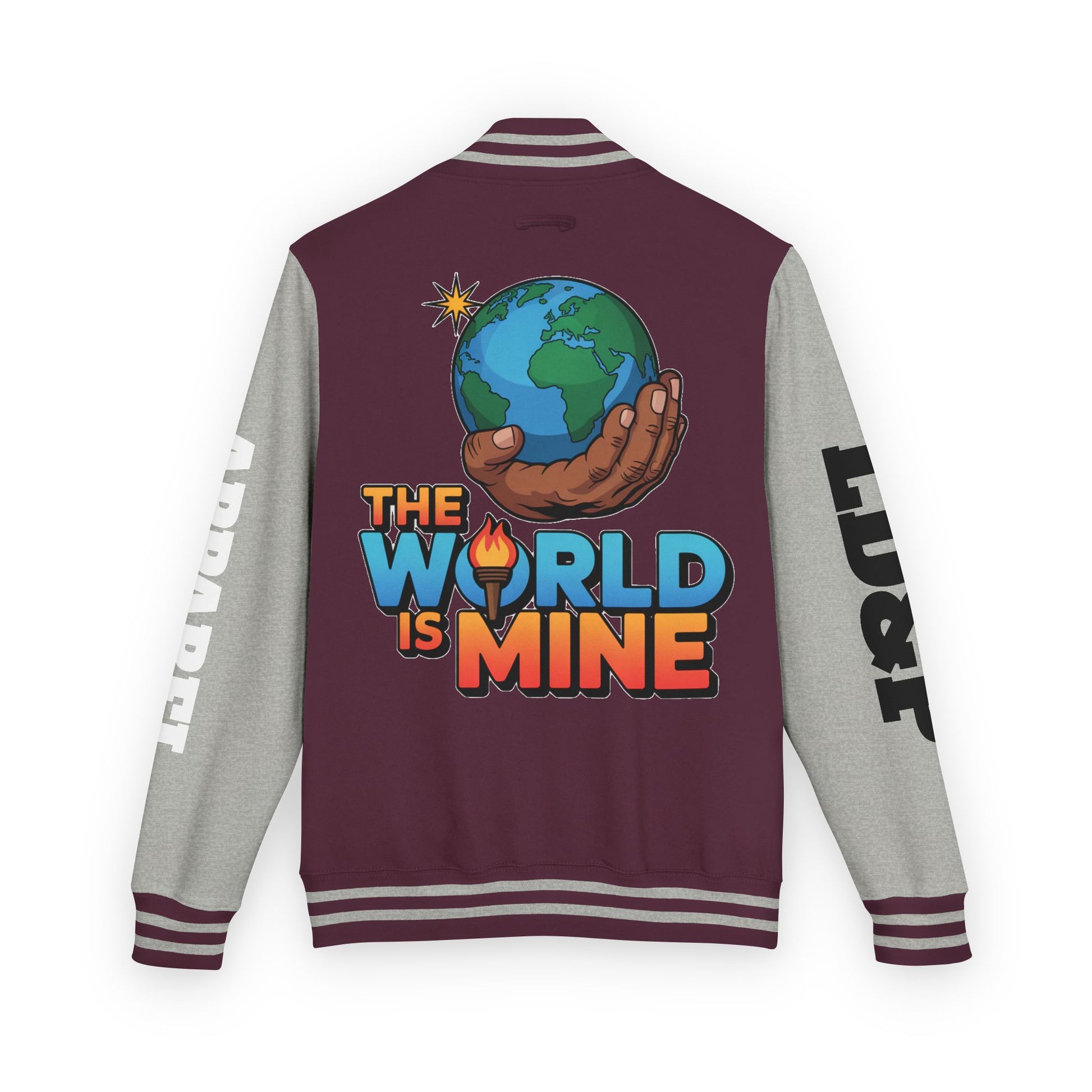 Letterman Jacket - The World is Mine LD&P APPAREL Design